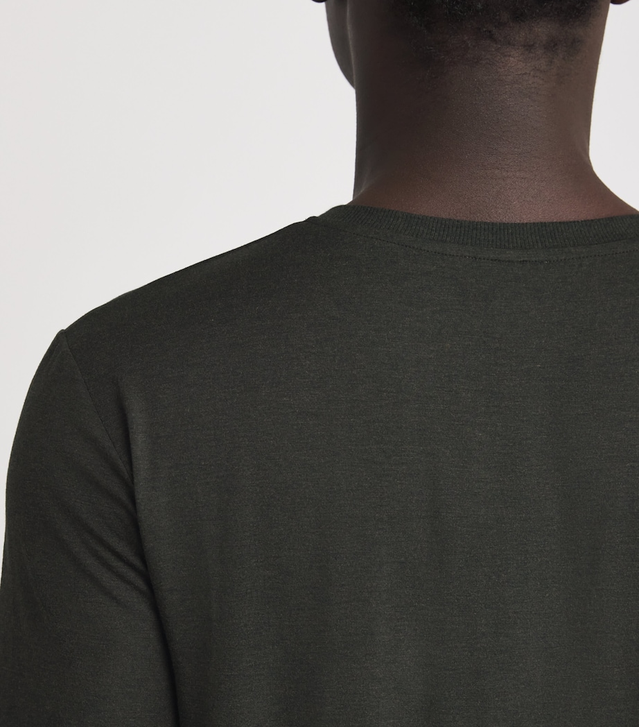 Casuals V-Neck T-Shirt 3044 EARTHY INK Image 6