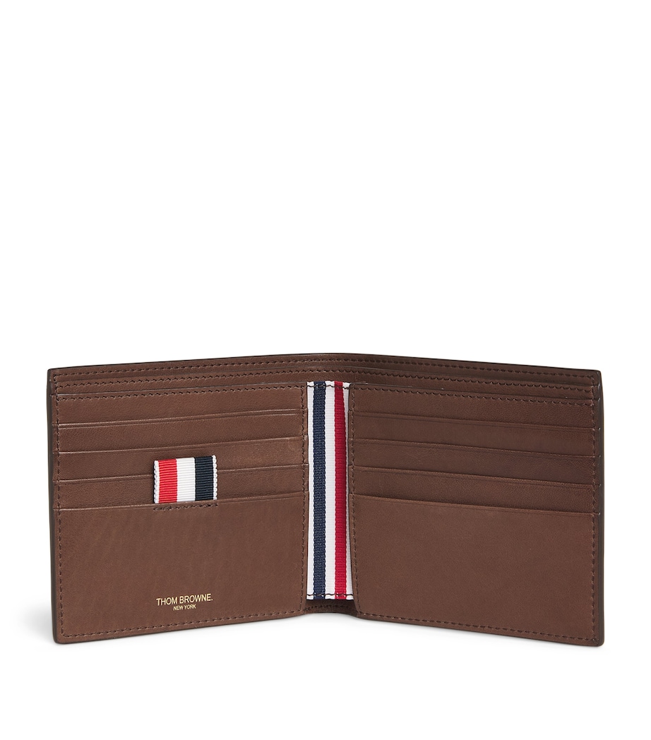 Leather Bifold Wallet DARK BROWN Image 2