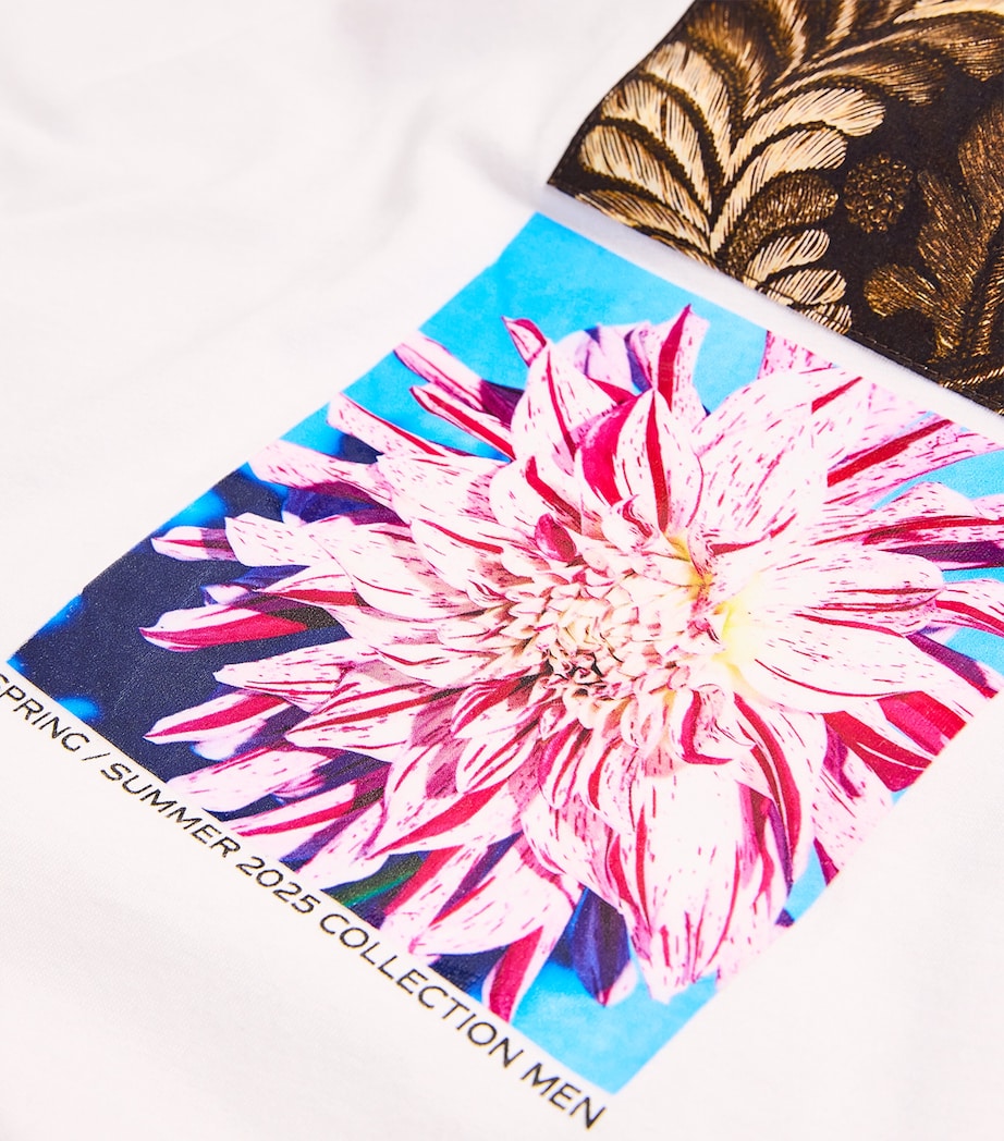 Cotton Screen-Printed T-Shirt 1 WHITE Image 5