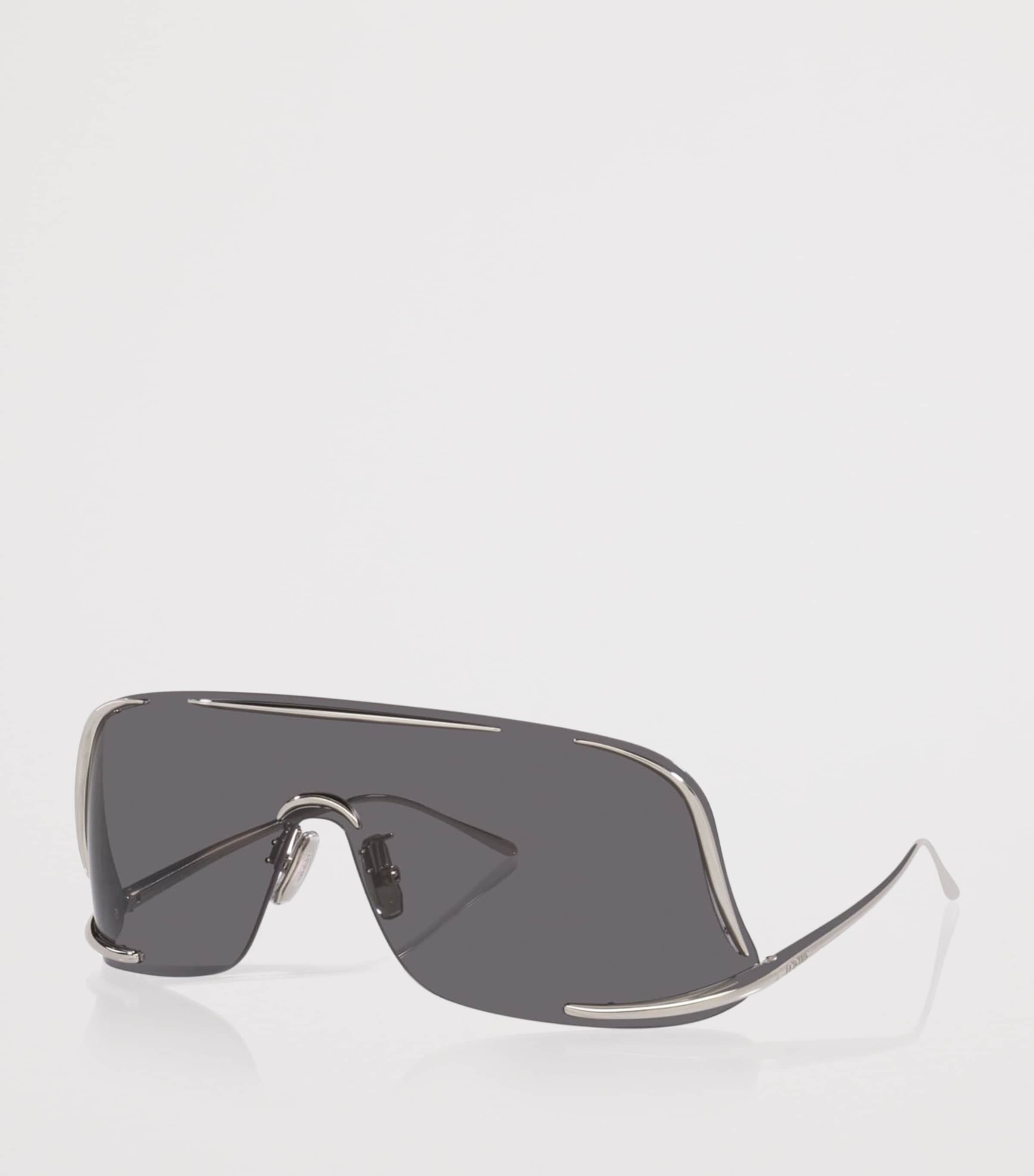 LOEWE Shield Mask sunglasses Silver Image 2