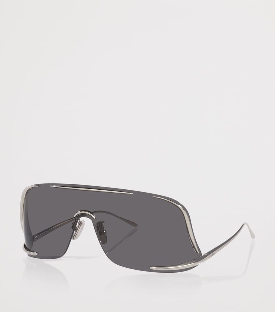 LOEWE Shield Mask sunglasses Silver Image 2