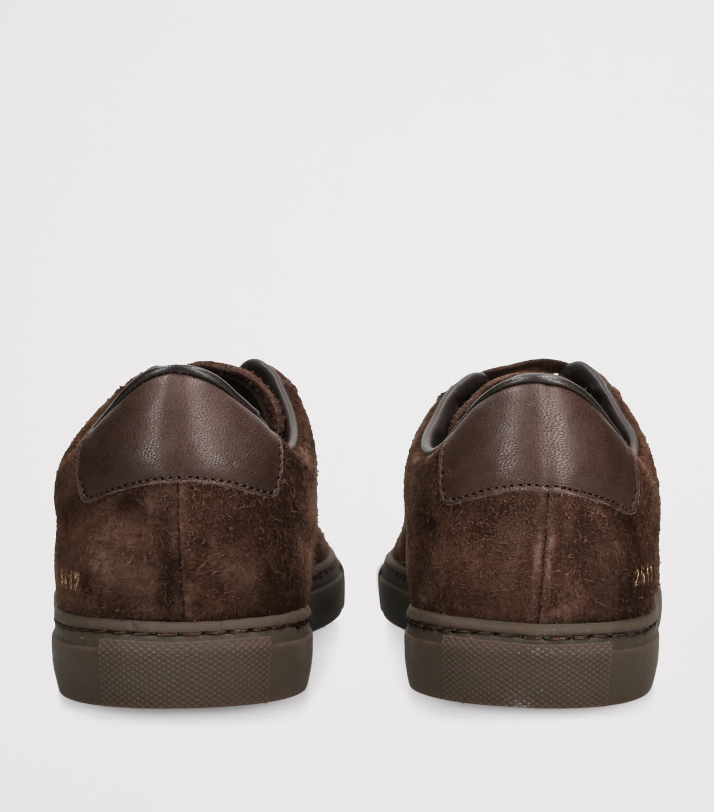 Suede Field Sneakers DARK BROWN Image 2