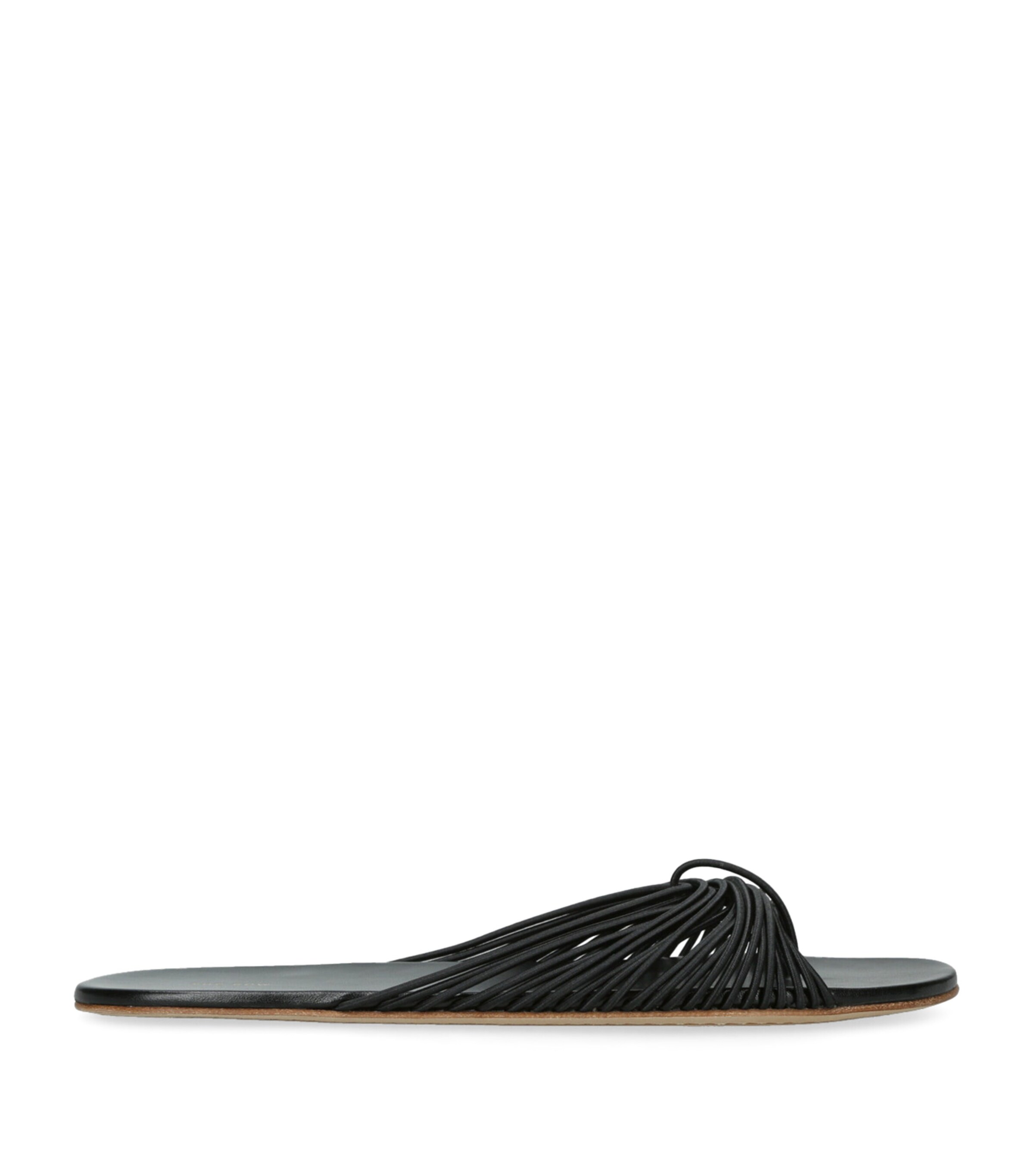 The Row Elastic Sara Sandals | Holiday Shop | Womens | Sandals | Women Shoes | Flat Sandals | Designers | The Row