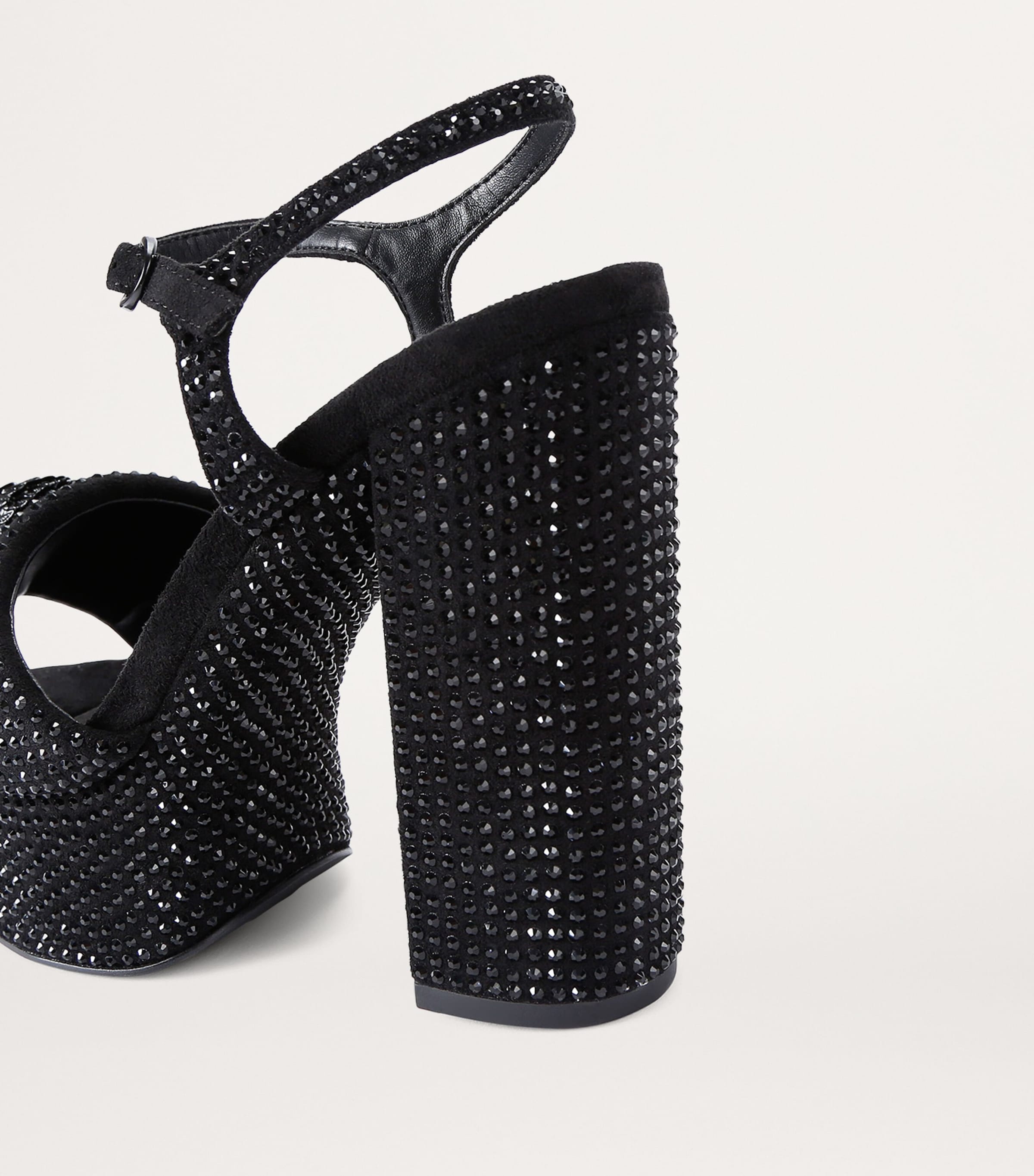 Embellished Kensington Eagle Platform Sandals 125 BLK/OTHER Image 2