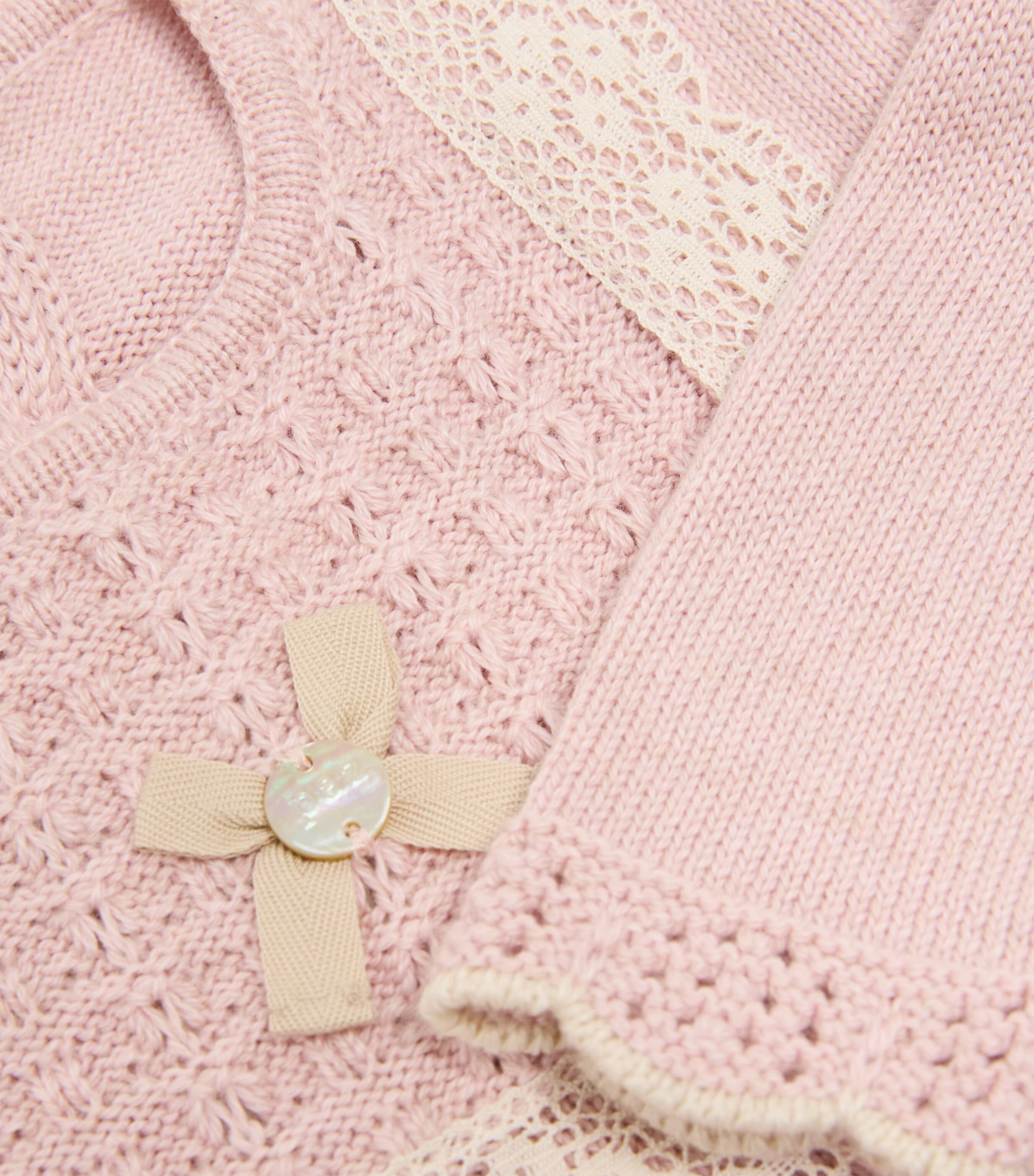 Cotton-Blend Knitted Dress (12 Months) 3273 H94 Image 3