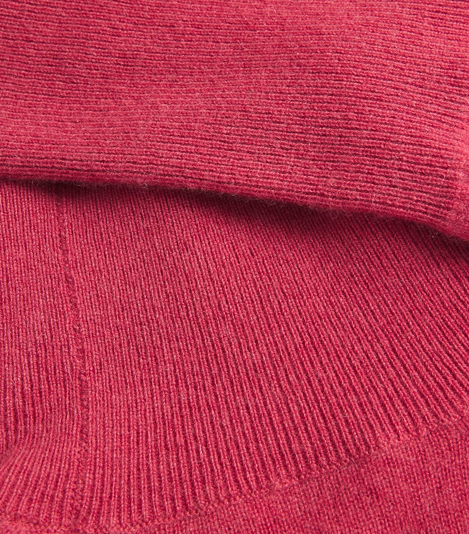 Cashmere Oxna Funnel-Neck Sweater MULBERRY Image 5