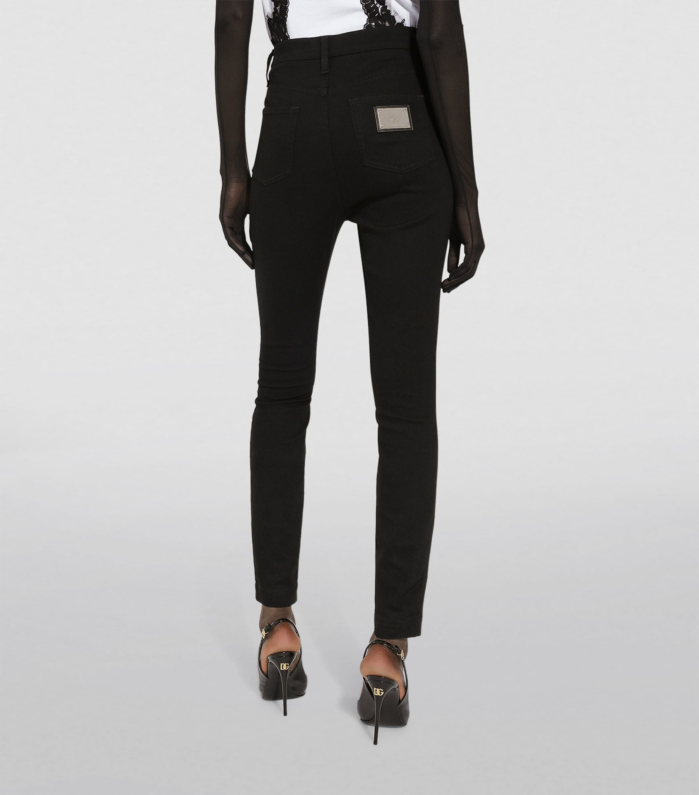 High-Rise Skinny Jeans S9001-COMBINED COLOU Image 3