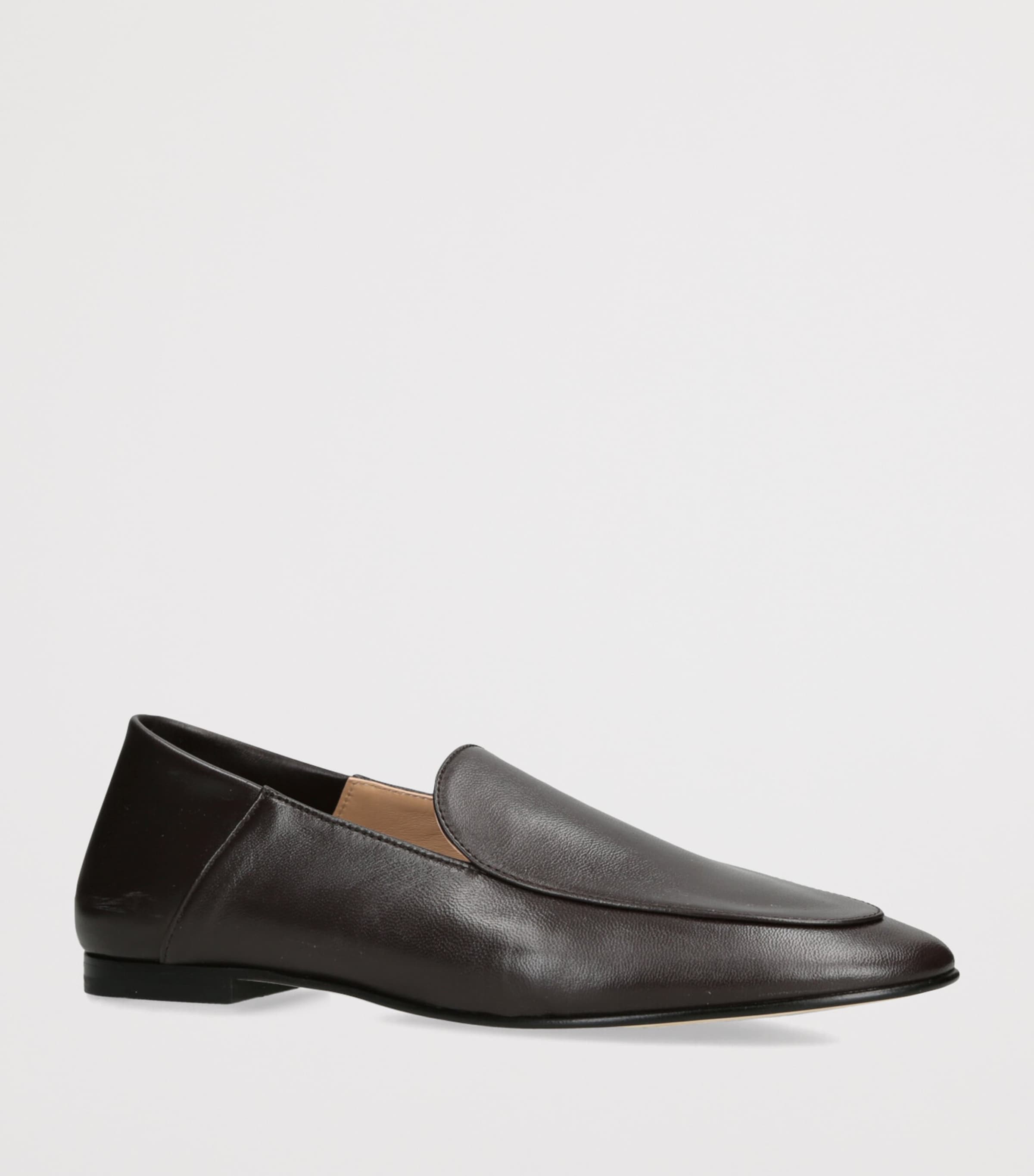 Leather Gio Loafers DARK BROWN Image 3