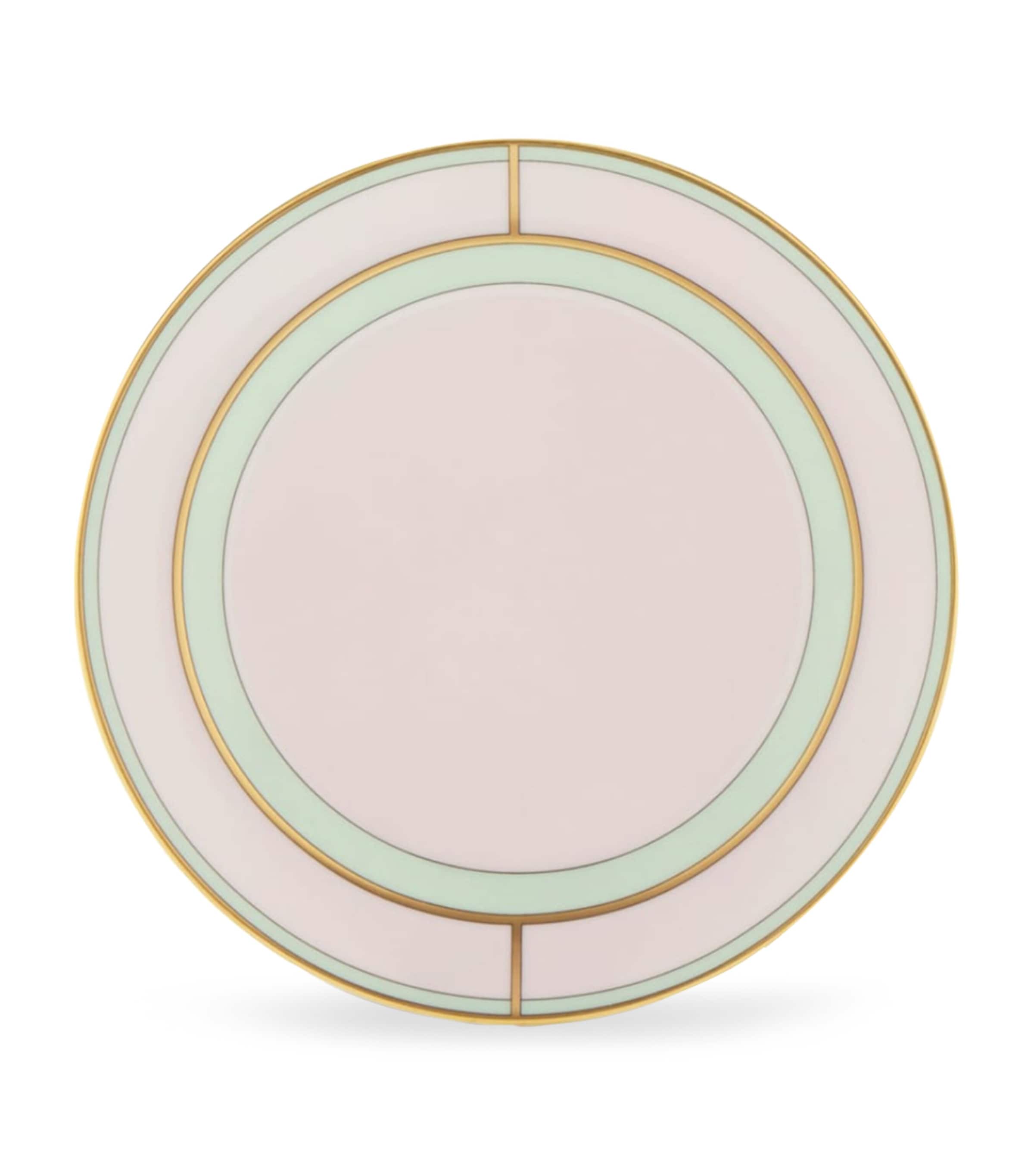 Ginori 1735 Porcelain Colonna Diva Rosa Bread Plate