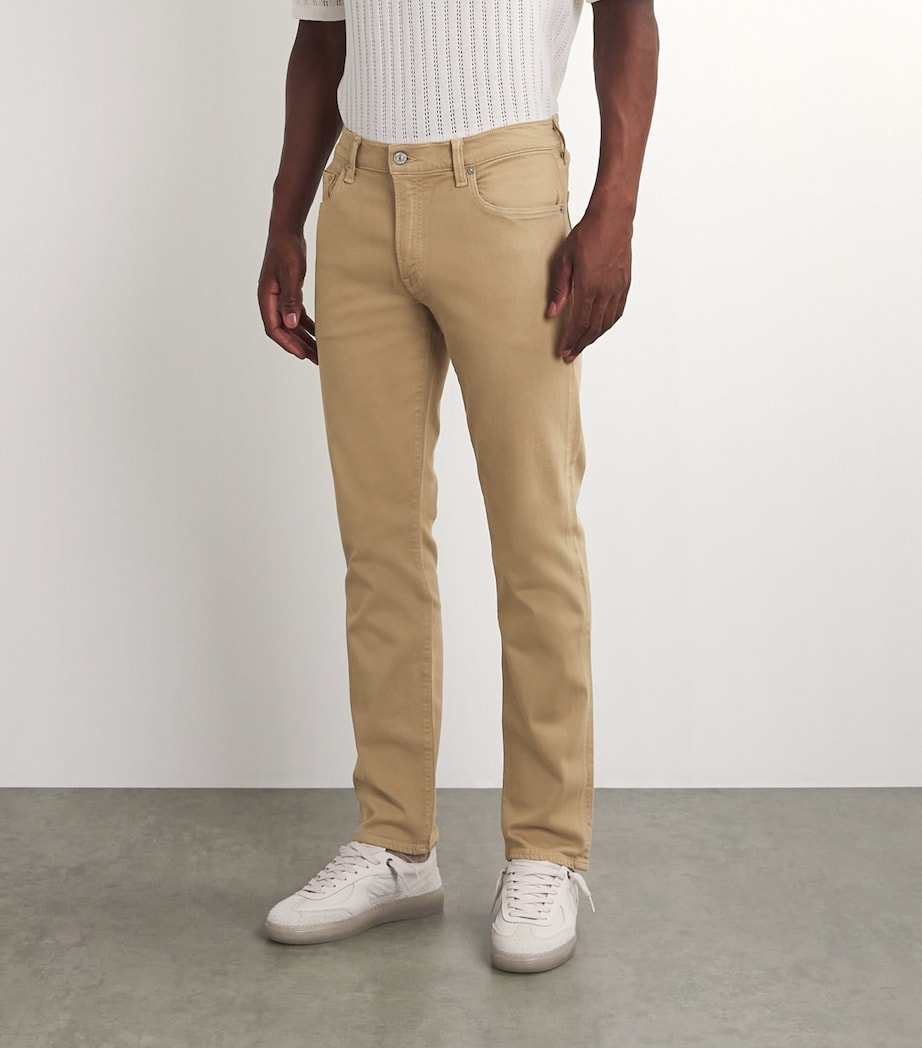 Gage Slim-Straight Chinos ABBOT (MD/LT KHAKI) Image 3