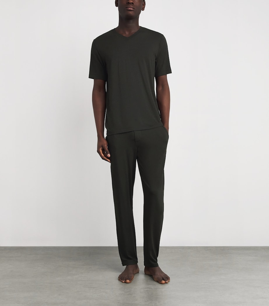 Casuals V-Neck T-Shirt 3044 EARTHY INK Image 2