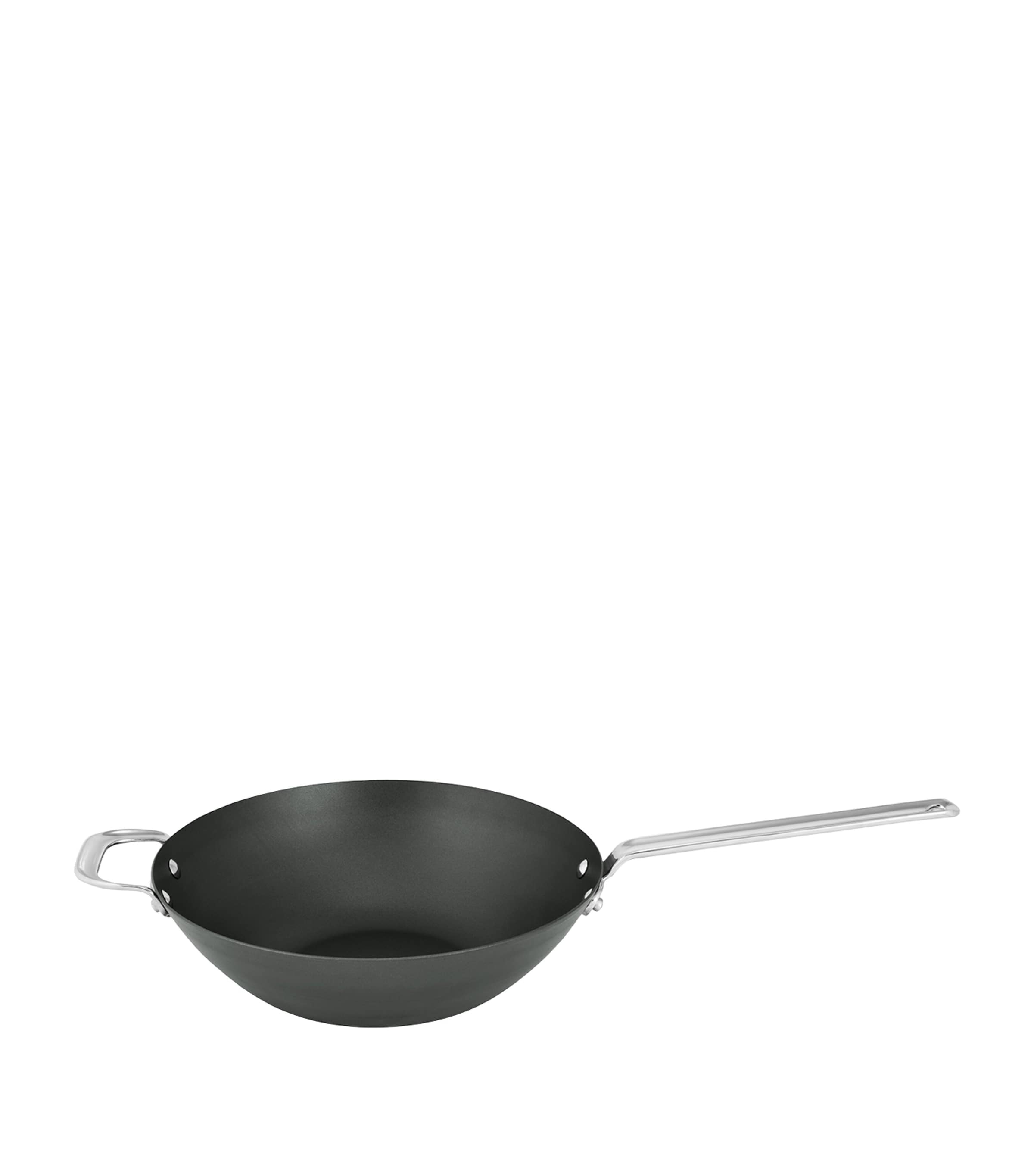 Black Iron Wok (30cm) BLACK Image 3