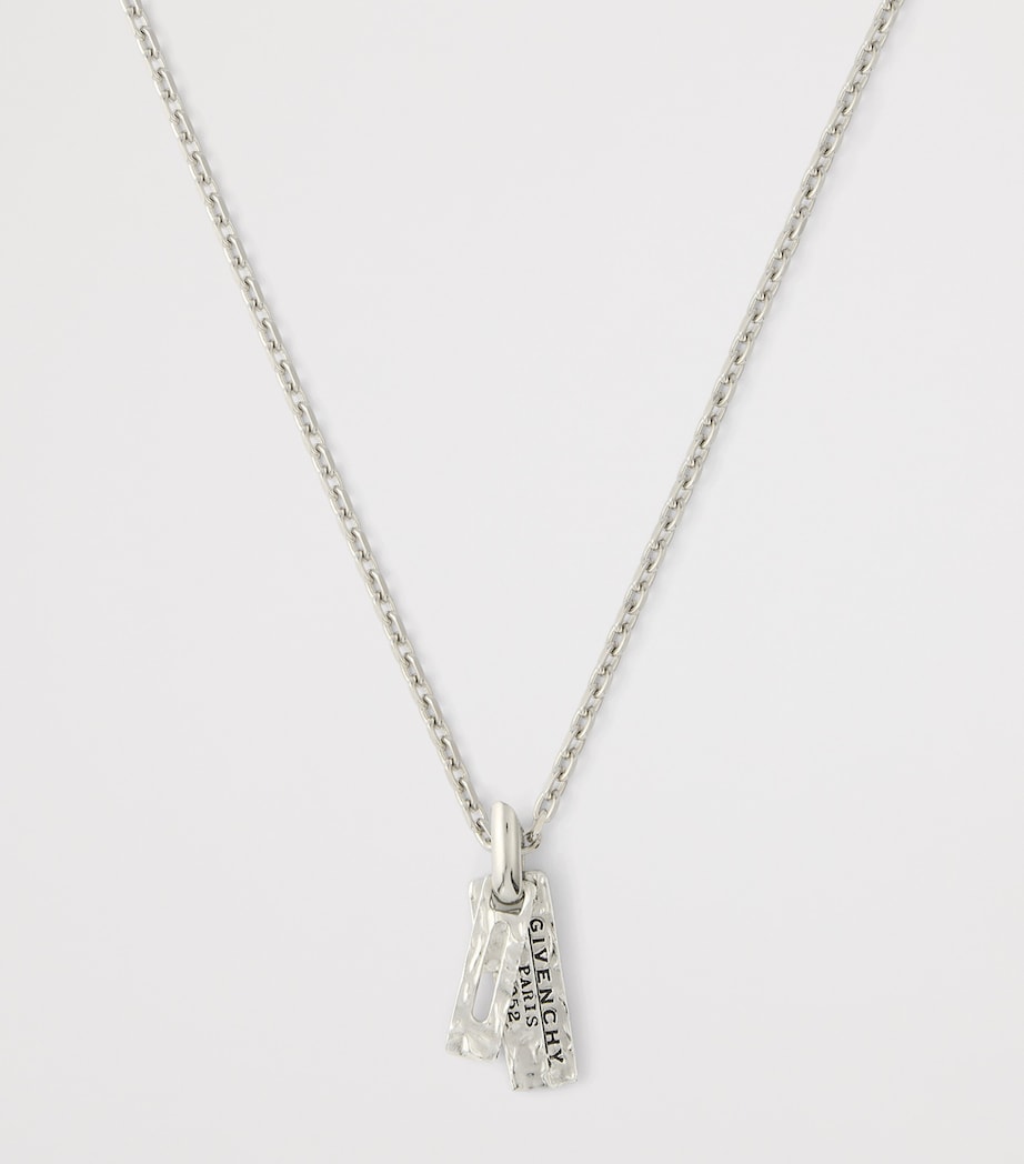 Signature Tape Necklace ANTIC SILVERY Image 4