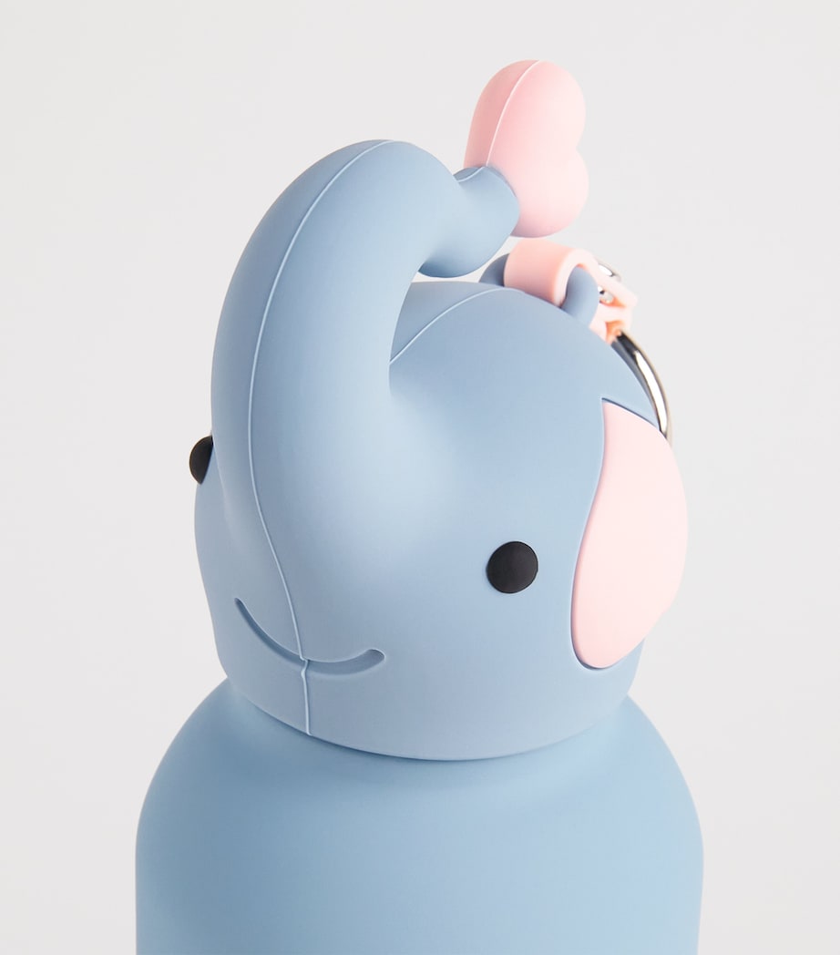 ASOBU Mini Bestie Elephant Water Bottle Bag Charm (200ml) Elephant Image 2