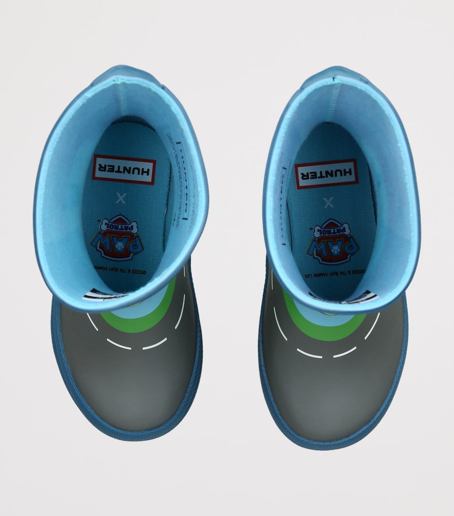 Hunter Kids x Paw Patrol Chase Wellington Boots Blue Other Image 4