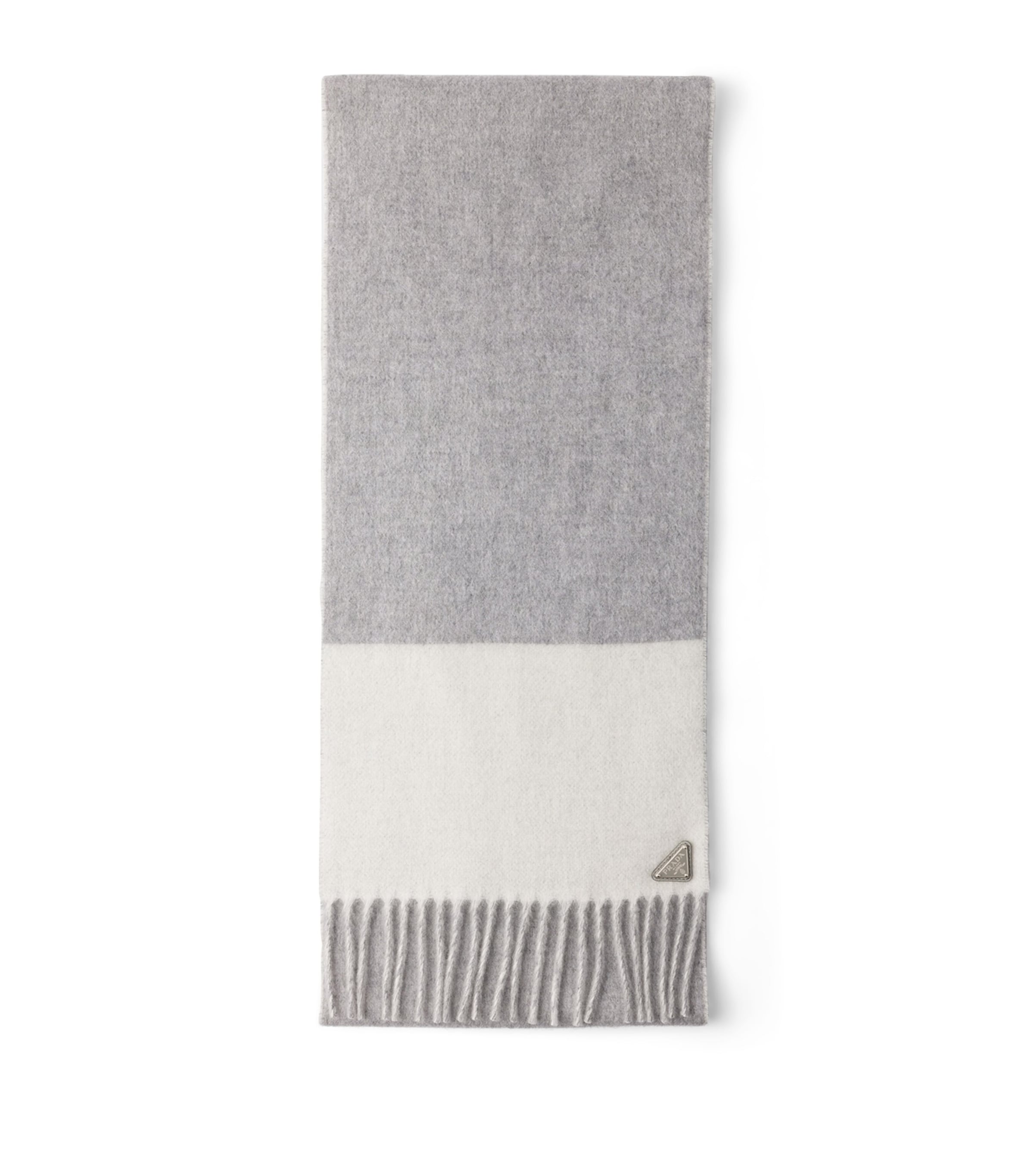Prada Cashmere Logo Scarf Image 1