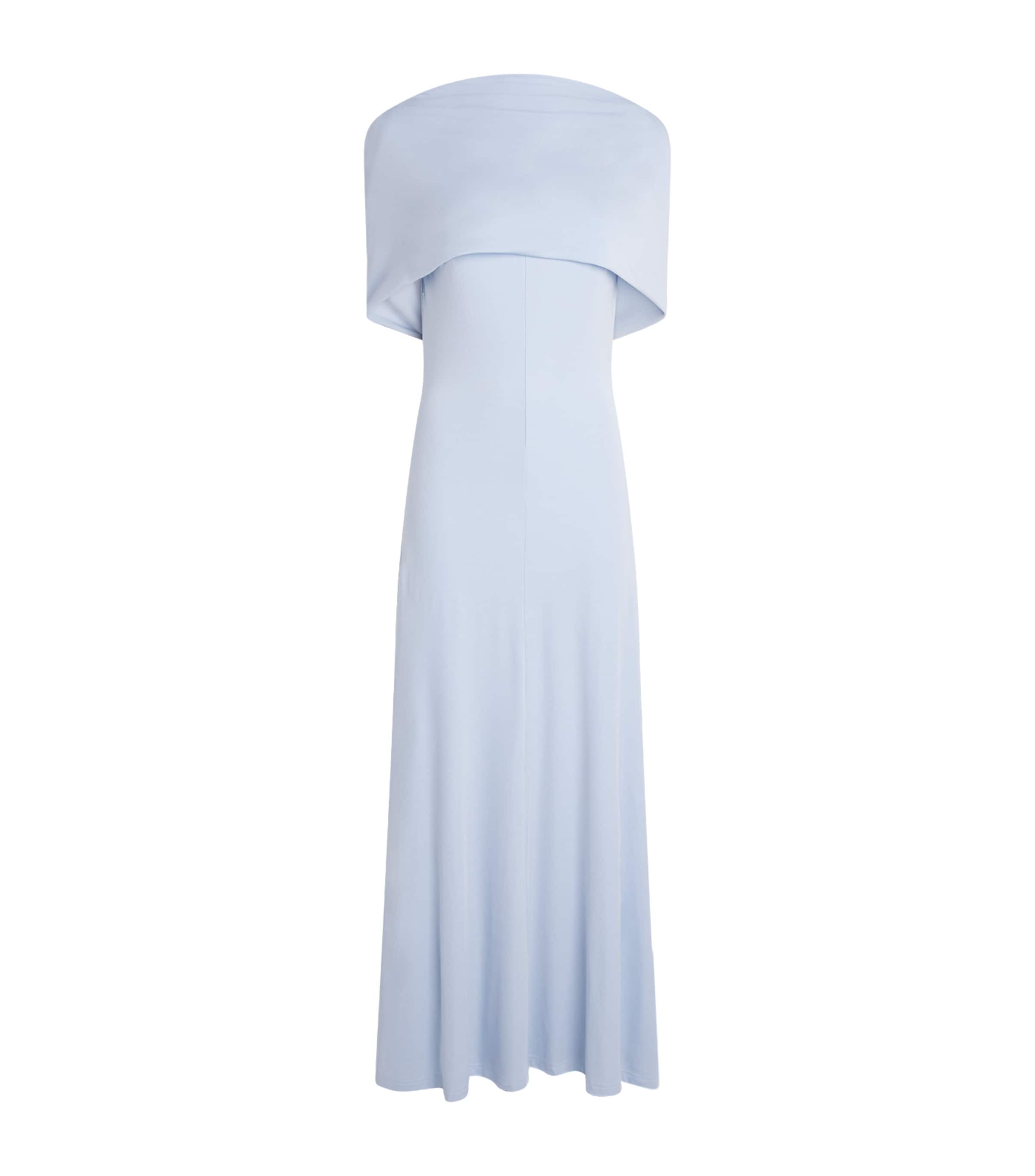 ESSE Studios Halter-Neck Solina Maxi Dress Sky
