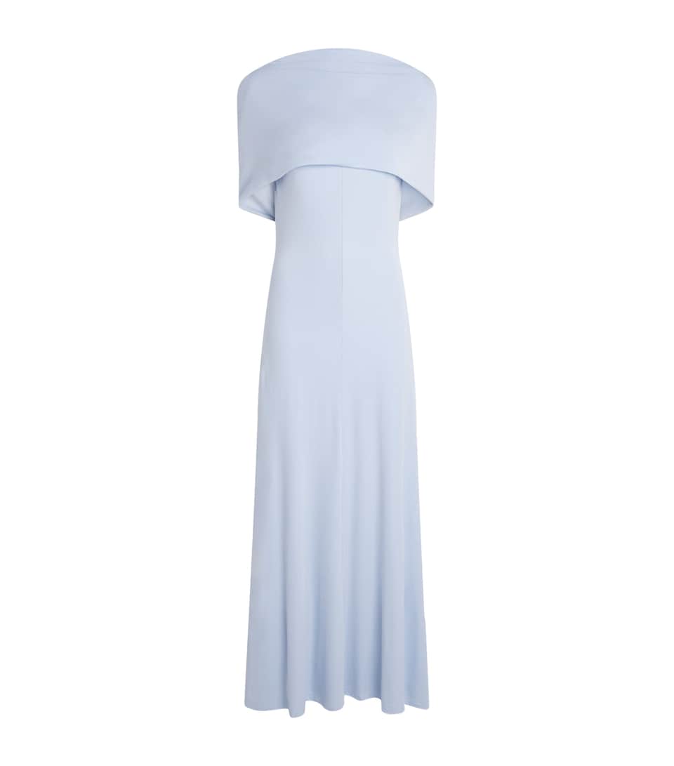 ESSE Studios Halter-Neck Solina Maxi Dress Sky