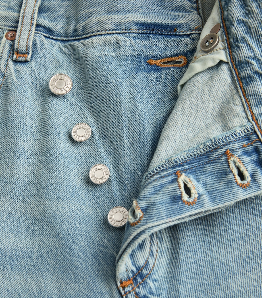 AGOLDE Womens Criss Cross Jeans Wired Image 5