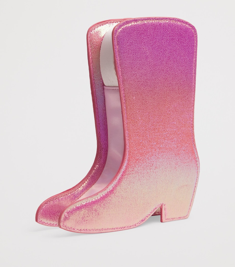 Cowgirl Boot Shoulder Bag PINK Image 2