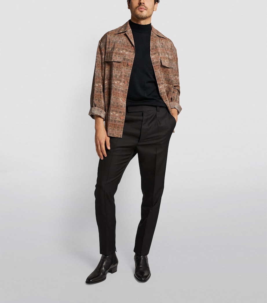 Merino Wool Harcourt Sweater BLACK Image 2