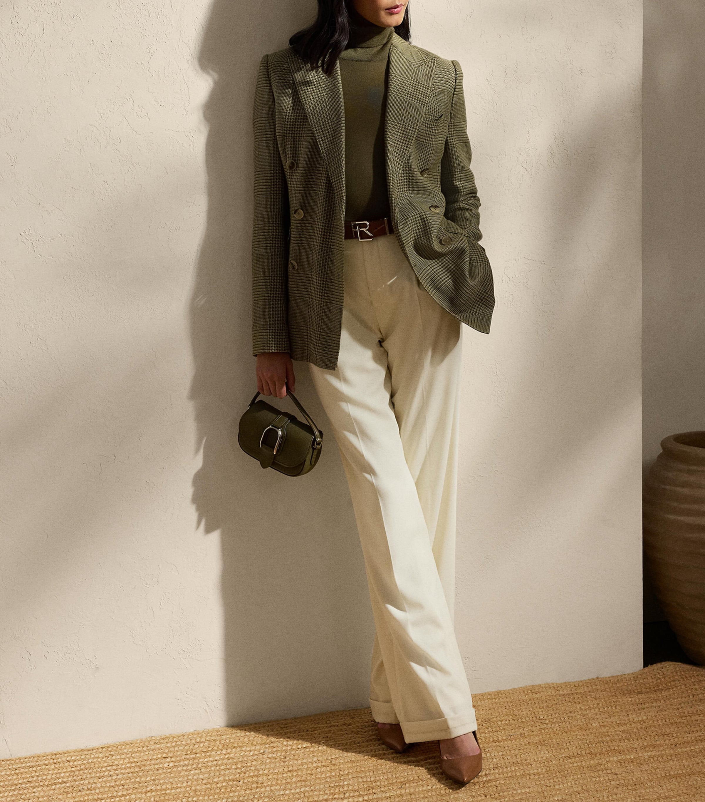 Cashmere Rollneck Sweater MOSS Image 2