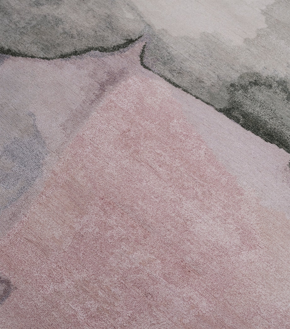 Wool-Nettle Maya Opal Rug (2.74m x 1.83m) MULTICOLOUR Image 3