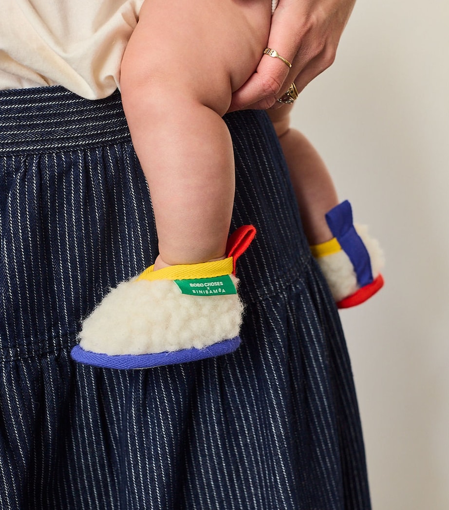 x Bobo Choses Merin Wool Booties MILK Image 9