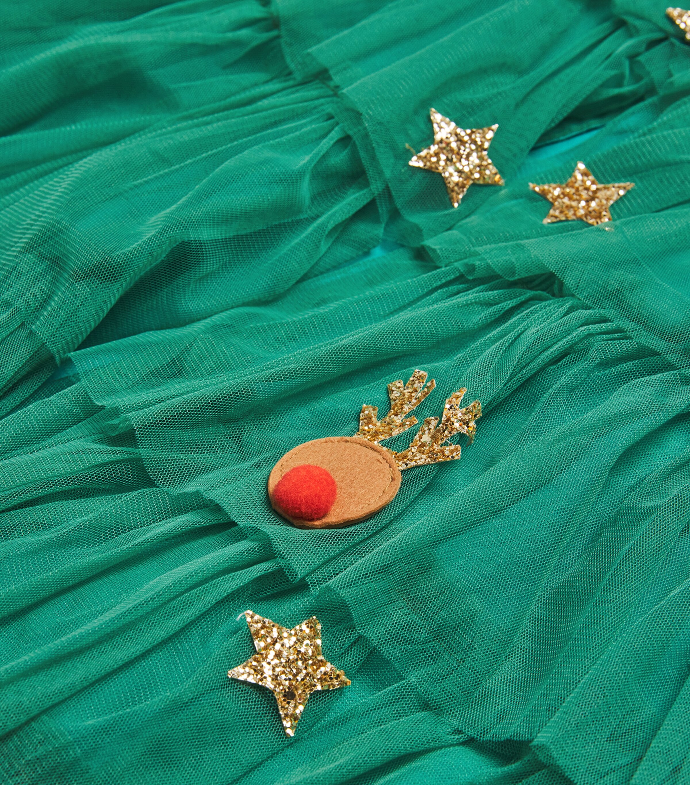 Tulle Tree Cape Costume Set GREEN Image 3