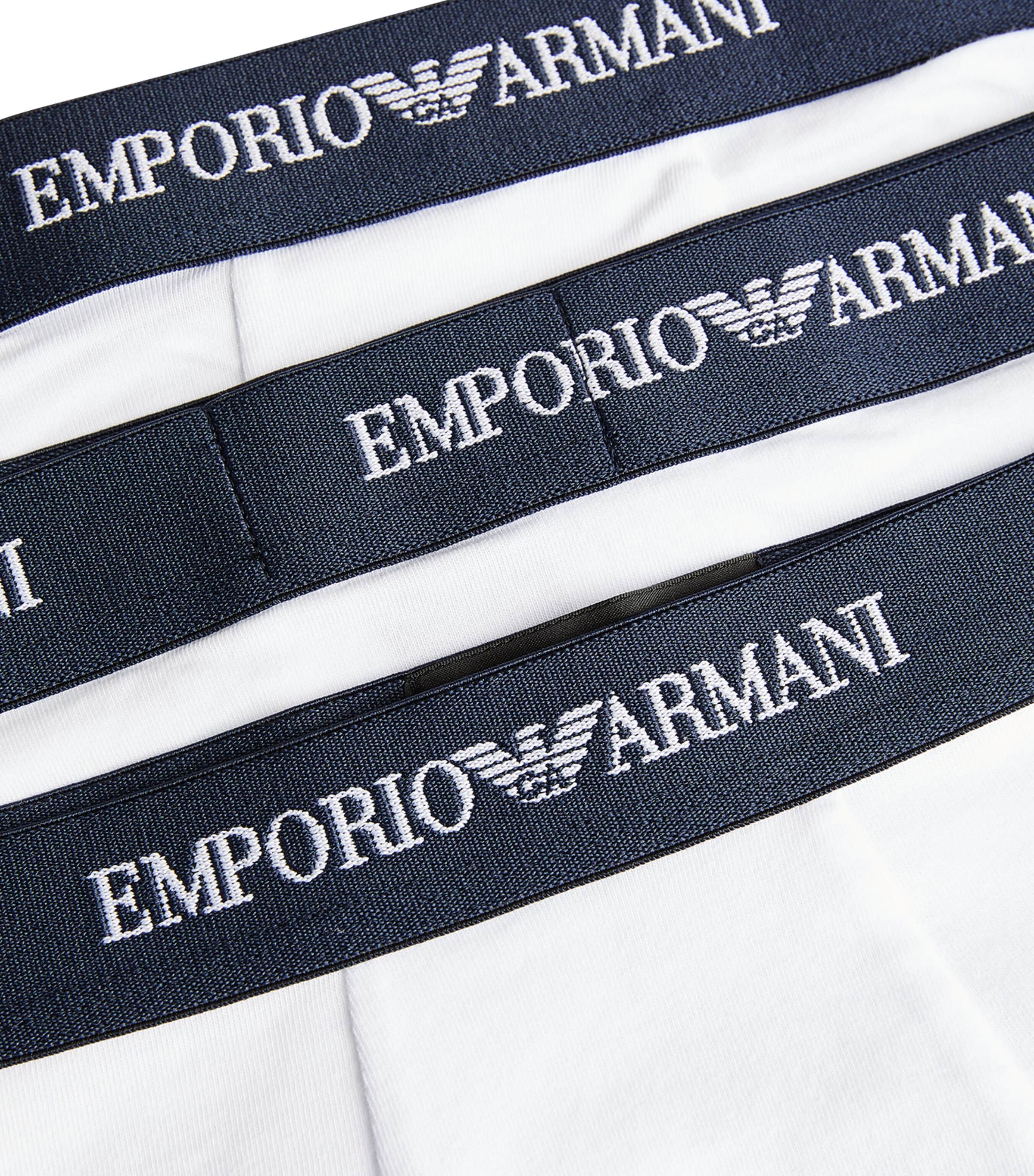 Stretch-Cotton Trunks (Pack of 3) 00110 WHITE Image 5