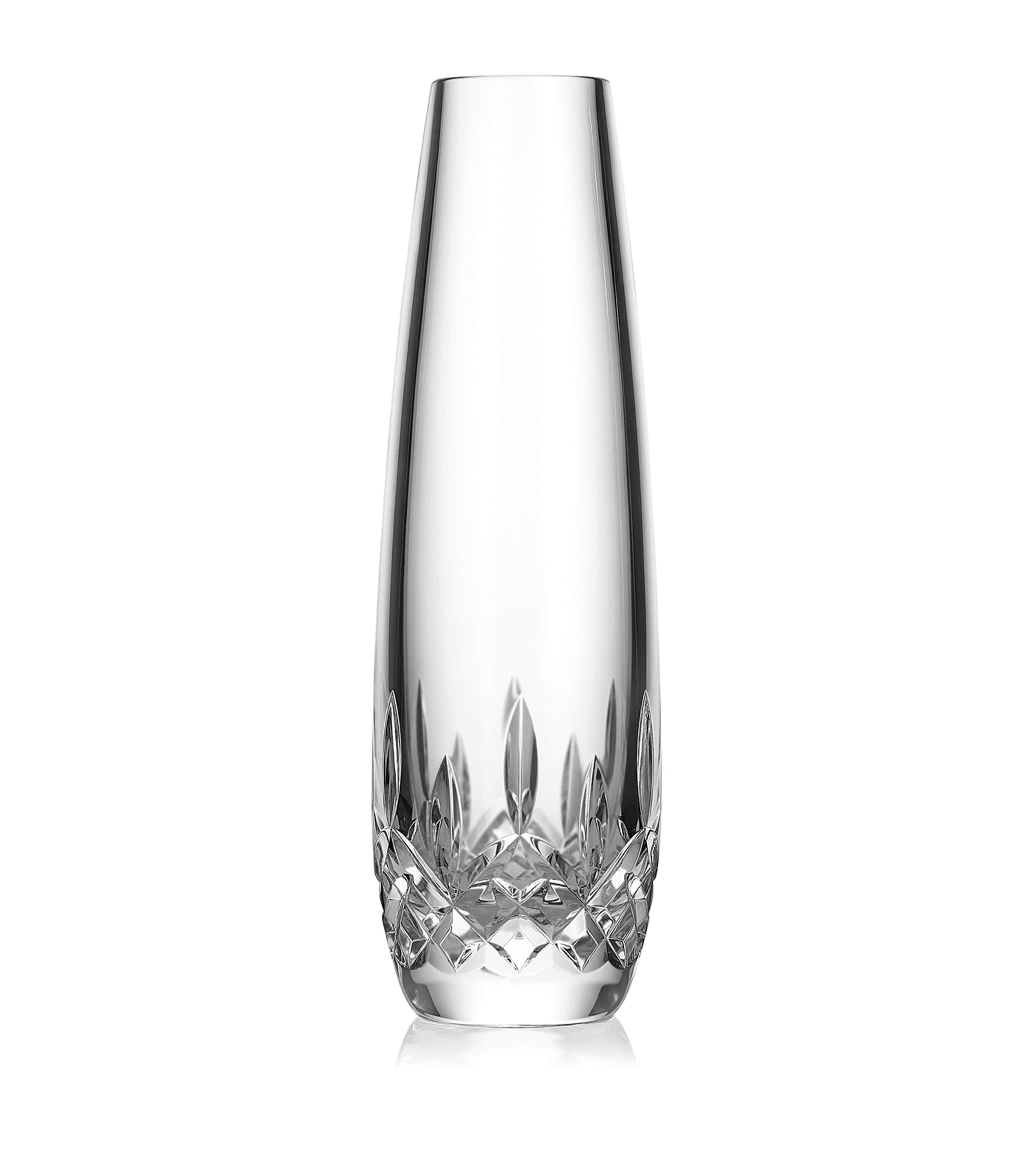 Waterford Lismore Essence Leaded Crystal Bud Vase In Clear