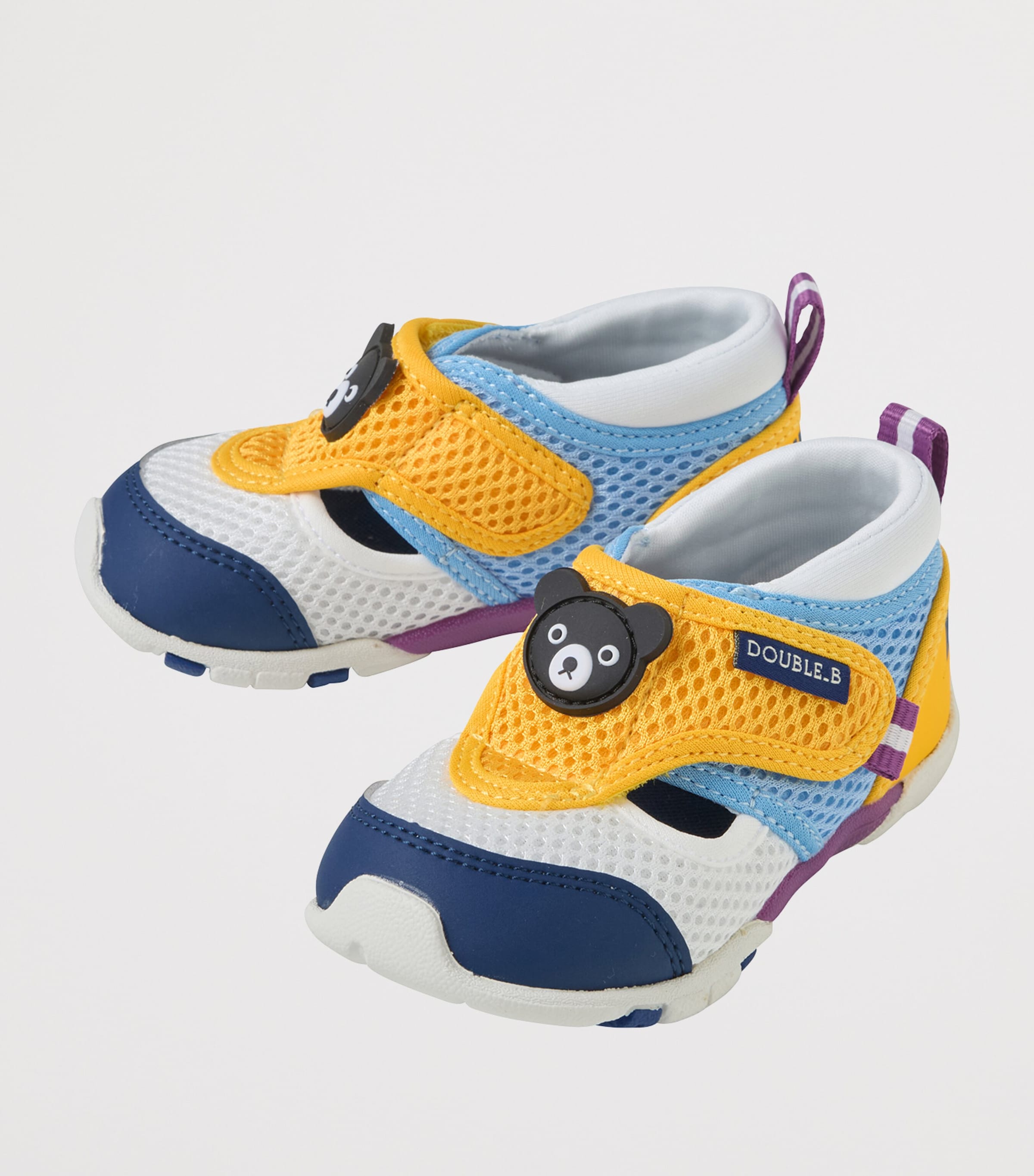 Miki House Teddy Bear Sneakers Image 2