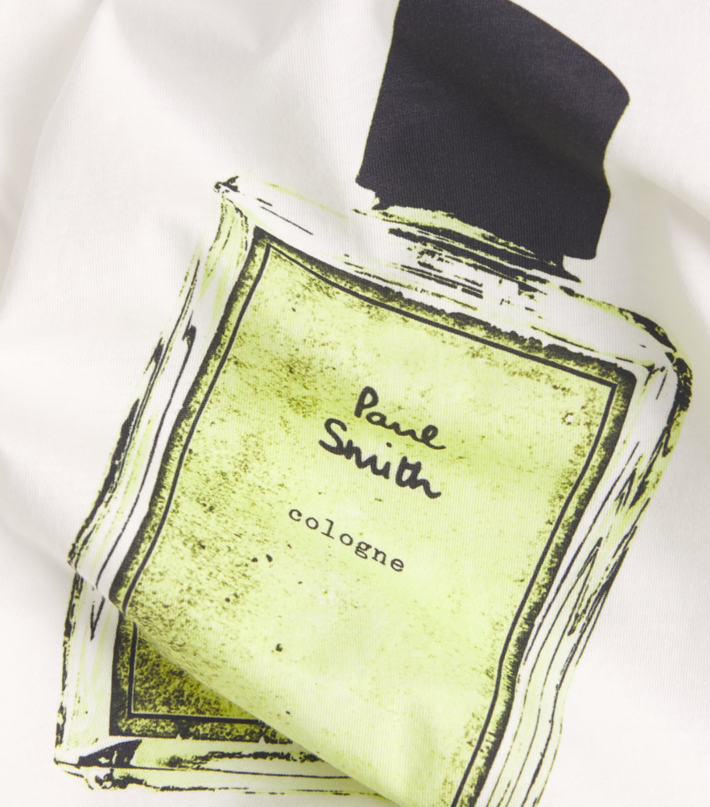 Paul Smith Mens Cotton Cologne Print T-Shirt Image 6