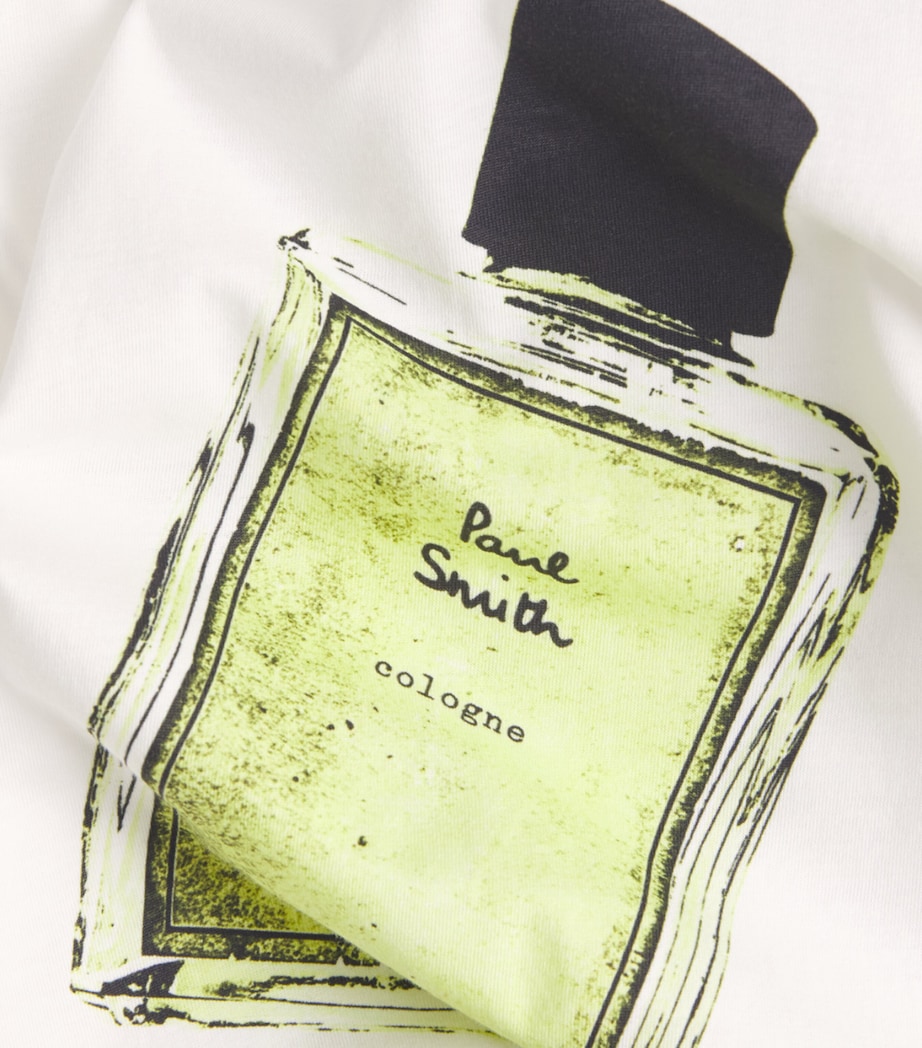 Paul Smith Mens Cotton Cologne Print T-Shirt Image 6