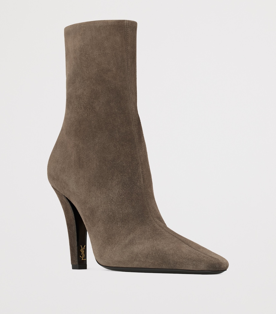 Suede Jill Ankle Boots 95 1119 Image 4