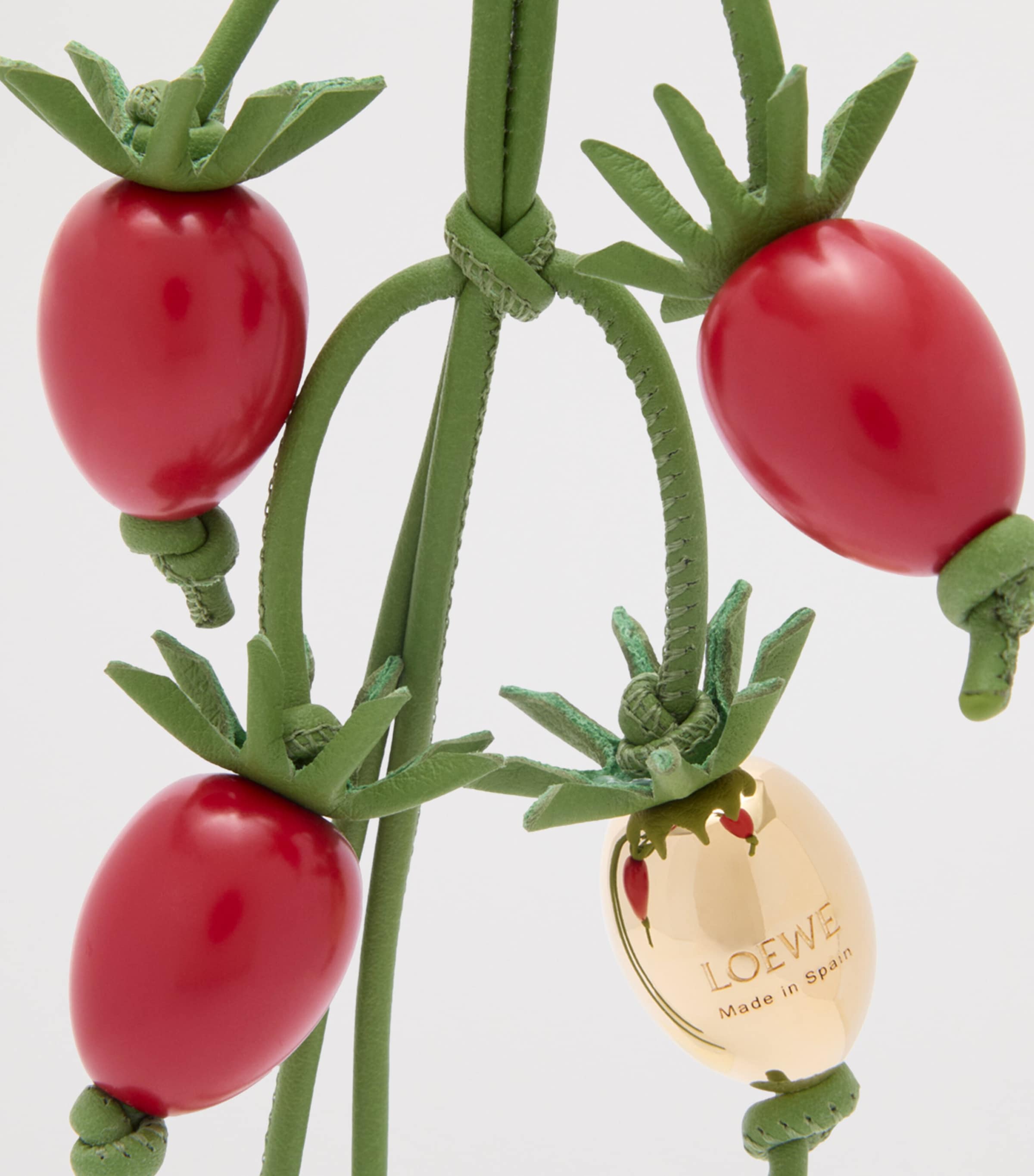 LOEWE x Paula's Ibiza Leather Tomato Charm | Harrods DE
