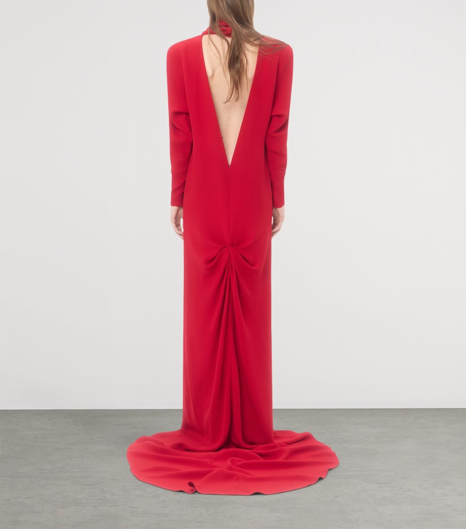 Valentino Womens Silk Cady Gown Image 5