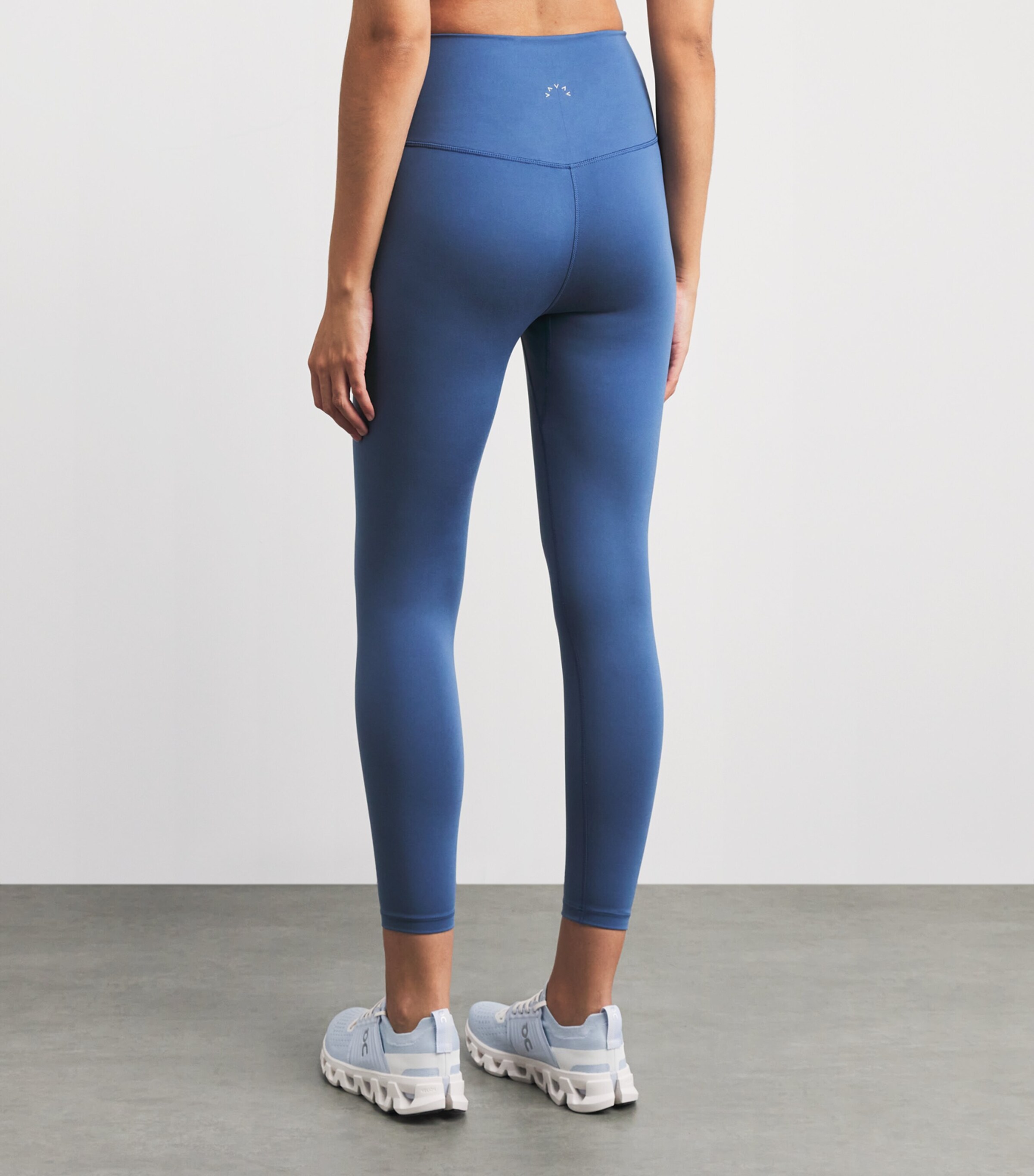 Varley Womens FreeSoft High-Rise Sports Leggings Bijou Blue Image 5