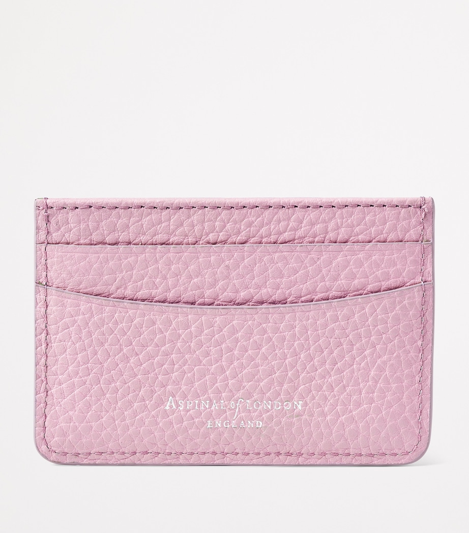 Leather Slim Card Holder LILAC Image 2