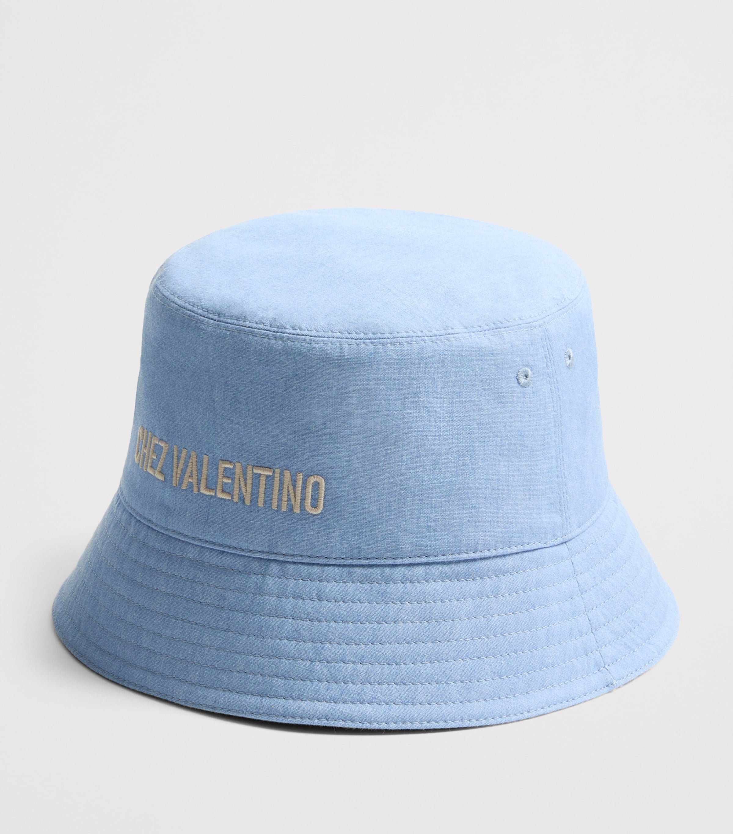 Cotton Chez Valentino Bucket Hat DYS Image 4