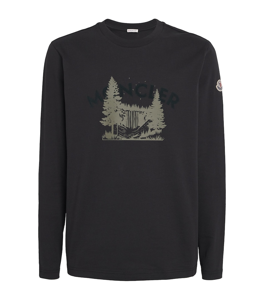 Organic Cotton Logo Long-Sleeve T-Shirt 998 Image 1
