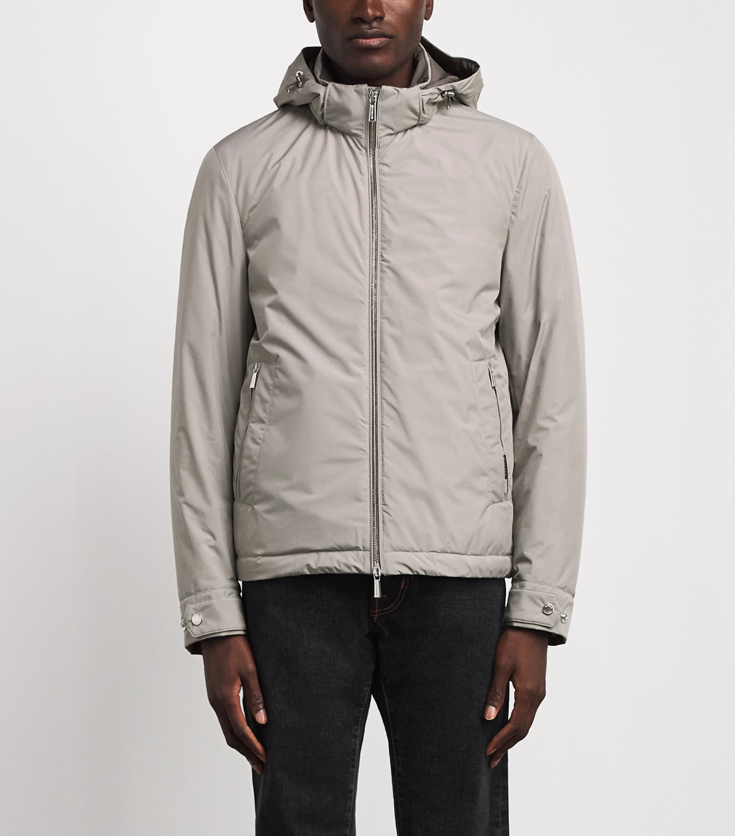 Moorer Mens Albini-STP Jacket Marmo Image 4