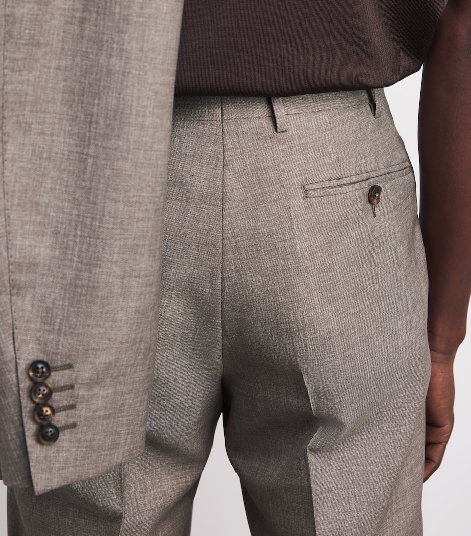 Canali Mens Wool 2-Piece Suit Image 8