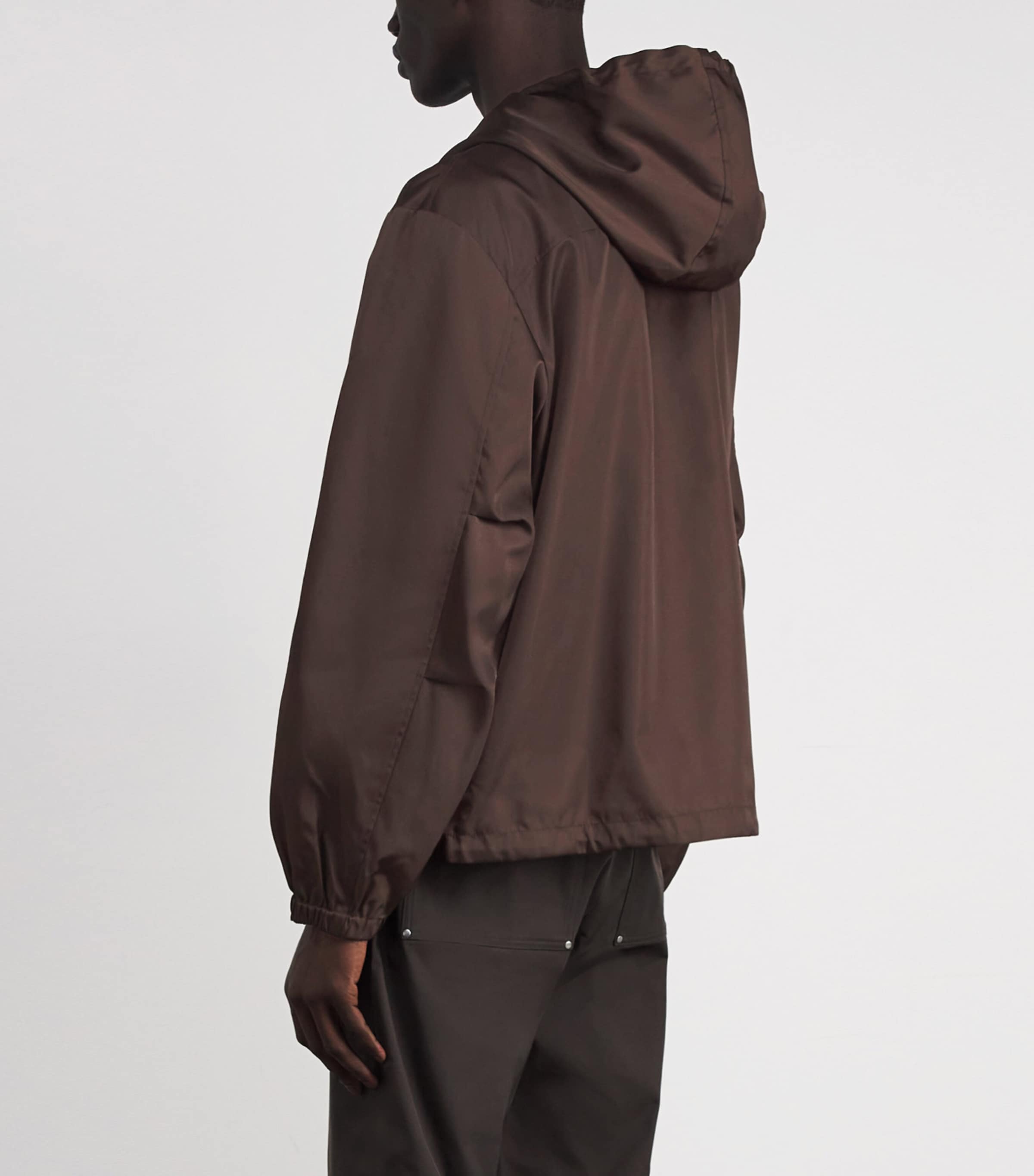 Gabardine Windbreaker Jacket BROWN 300 Image 4