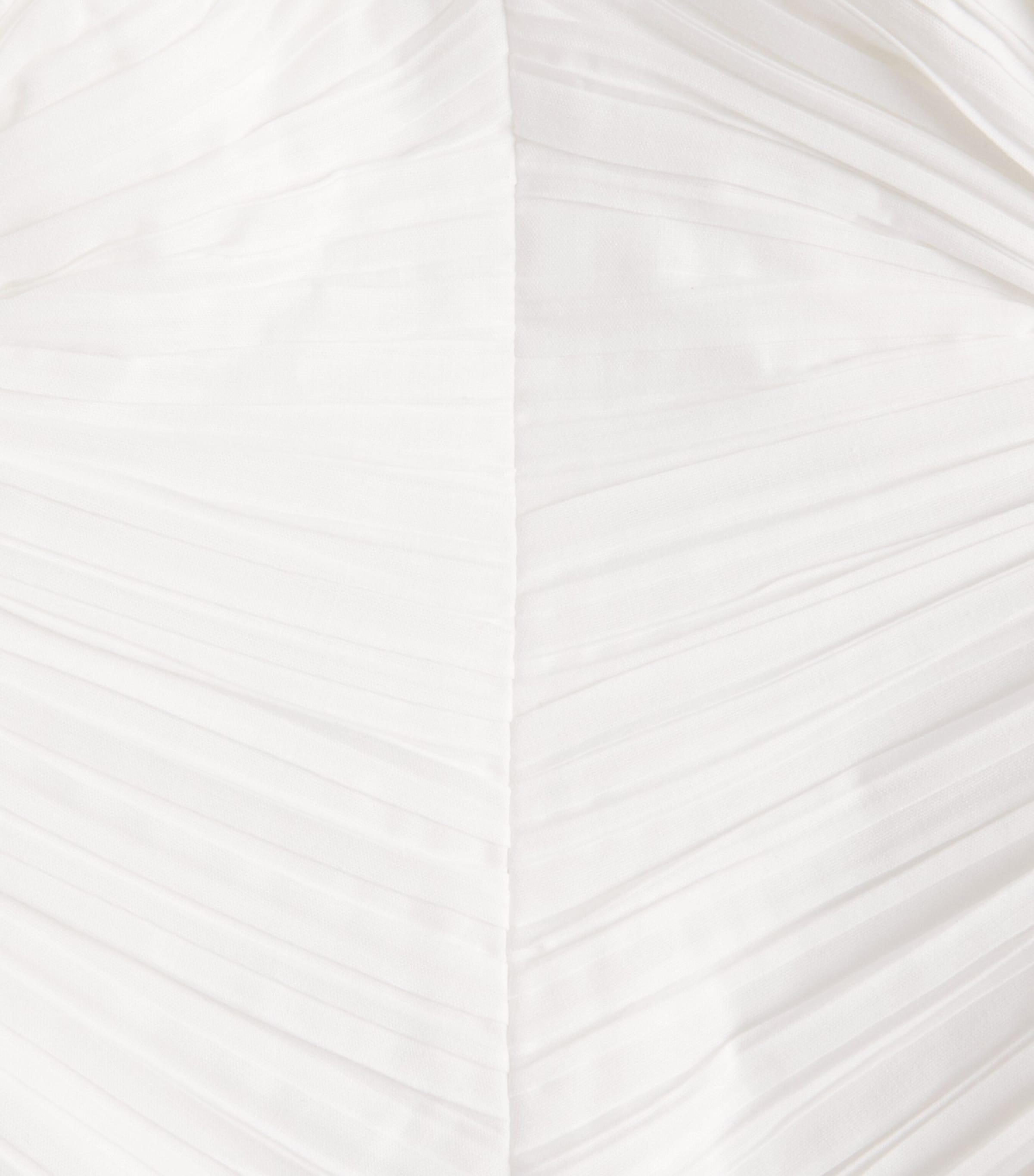 Cult Gaia Womens Pleated Jace Top Off White Image 6