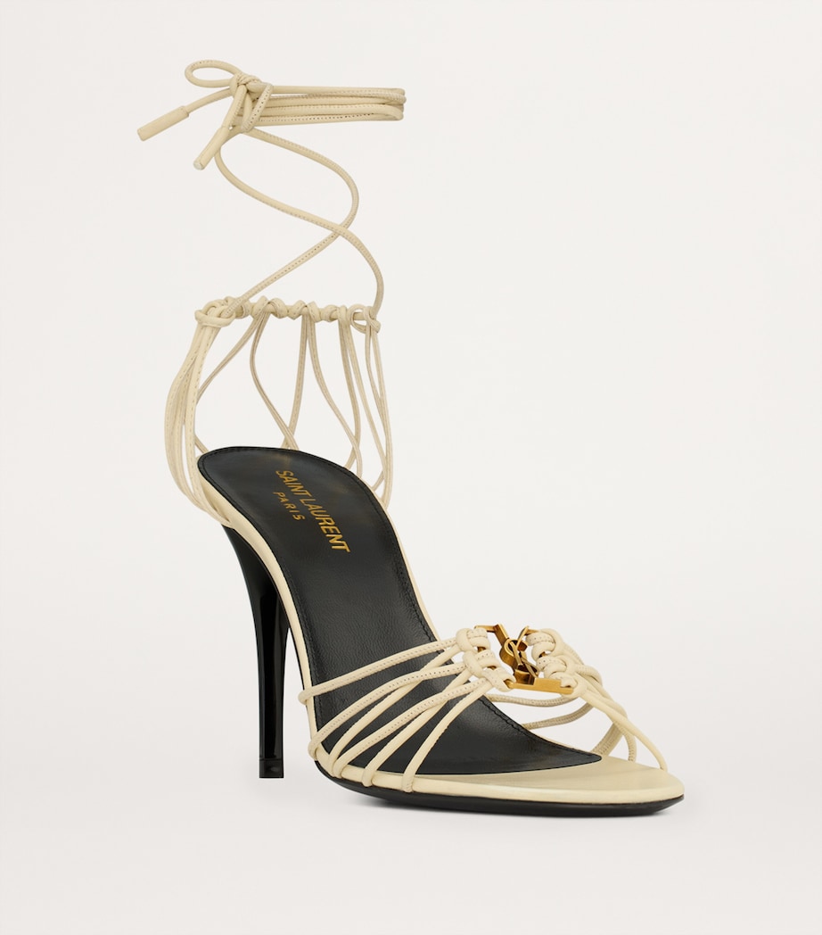 Leather Babylone Sandals 90 1543 Image 2