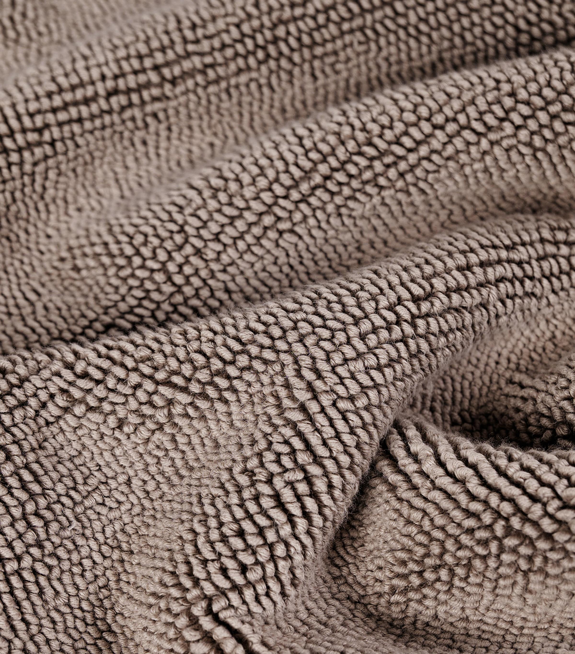 Hamam Organic Cotton Pera Woven Bath Mat (100cm x 150cm) Vapour Image 2