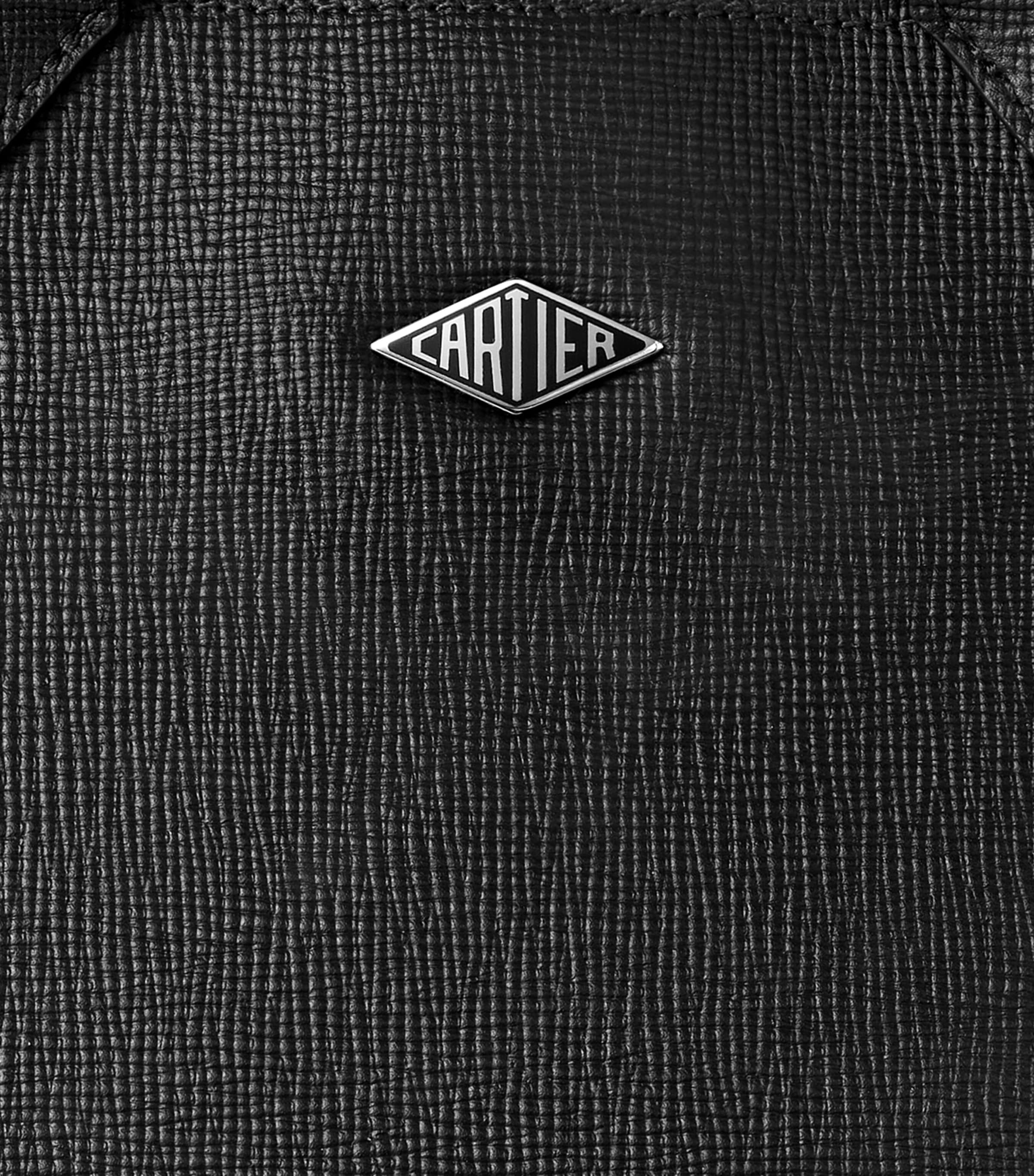 Cartier Leather Losange Backpack Black Image 6