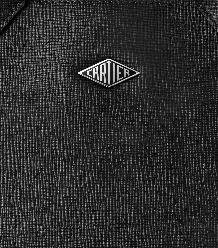 Cartier Leather Losange Backpack Black Image 6