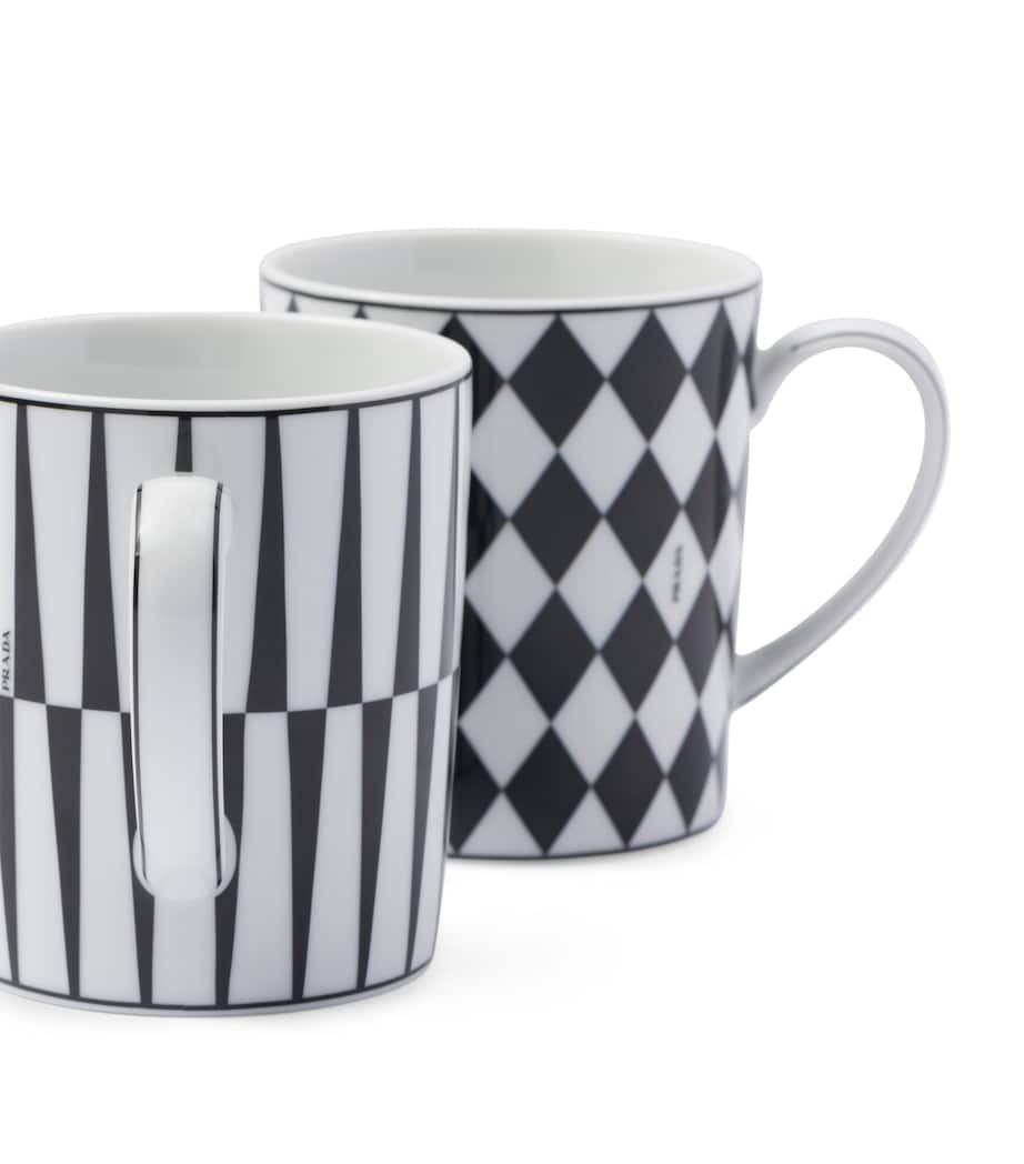 Porcelain Mugs (Set of 2) F0E5W Image 4